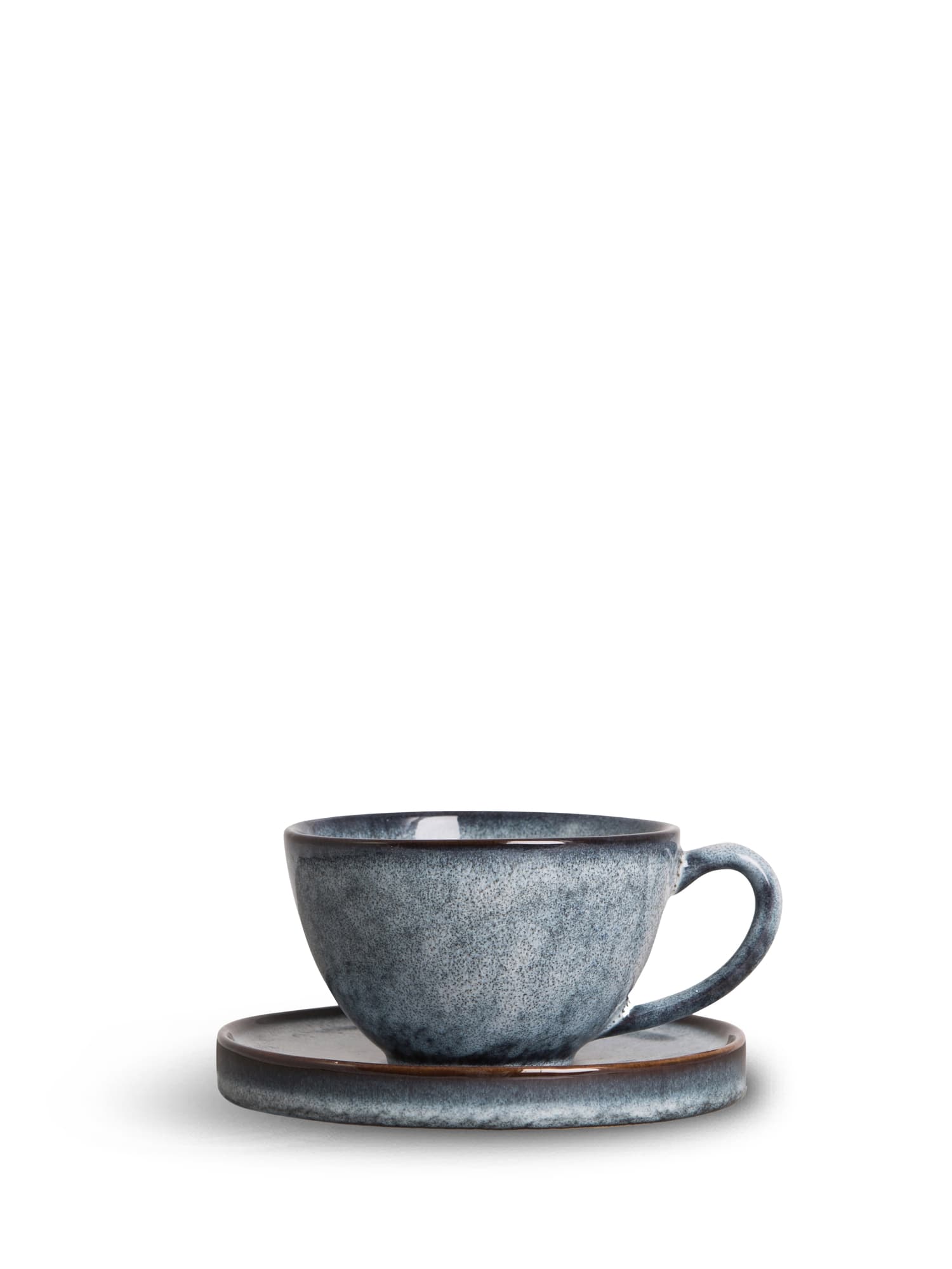 Mug & plate Jade, Blå
