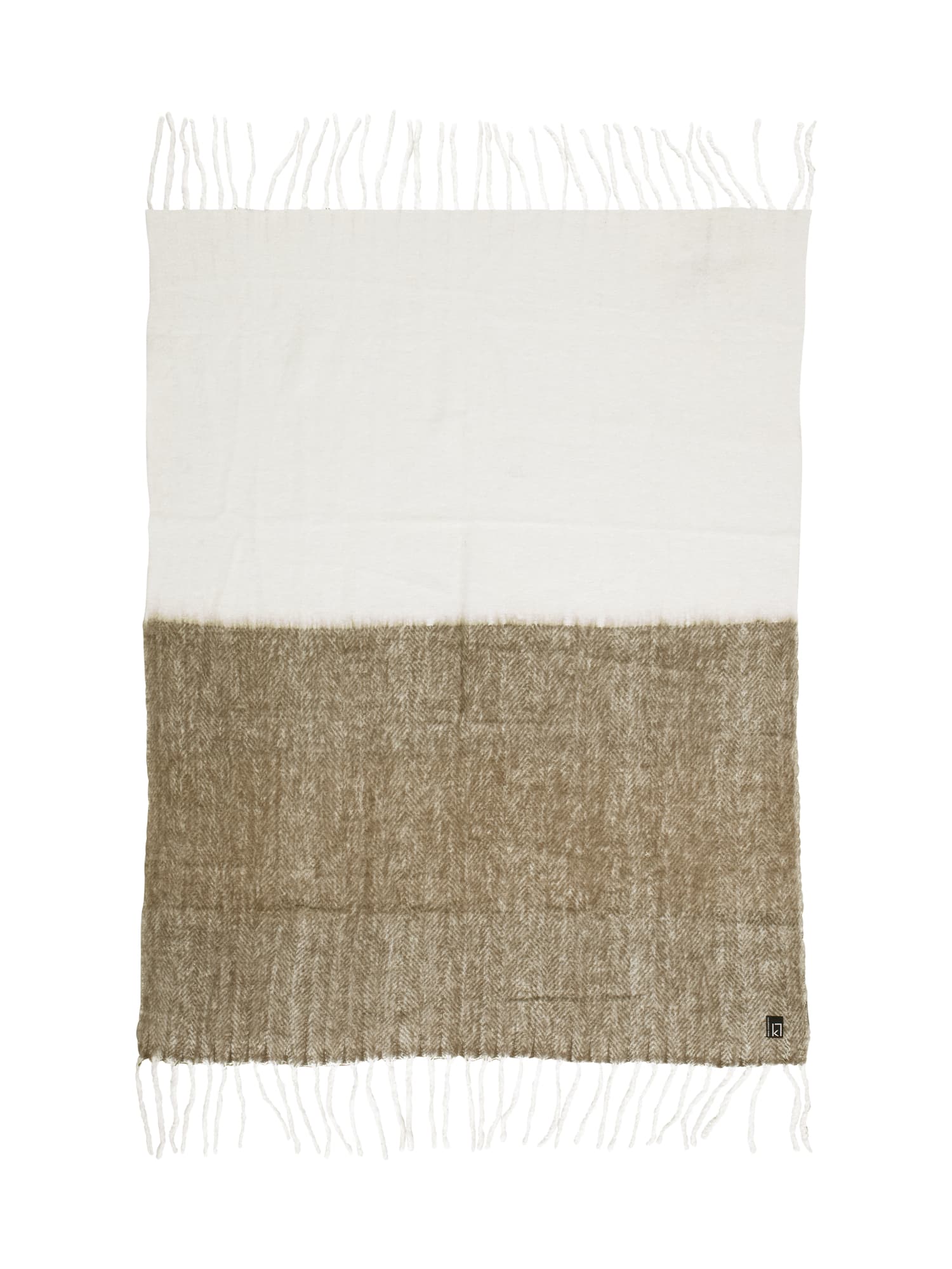 Ullpledd, Beige