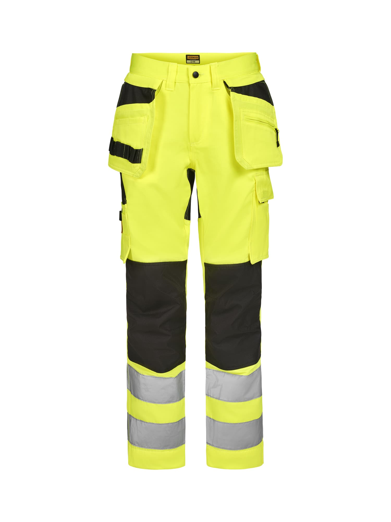 Håndtveksbukse stretch Varsel, Yellow/Black