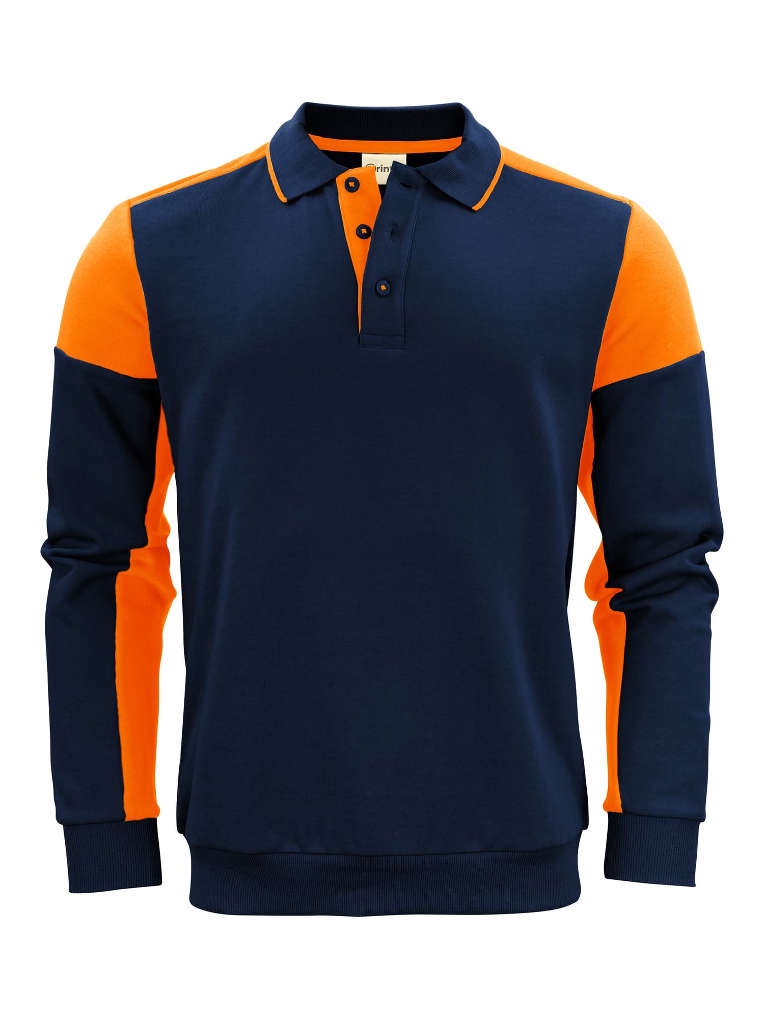 Navy/Neon Orange