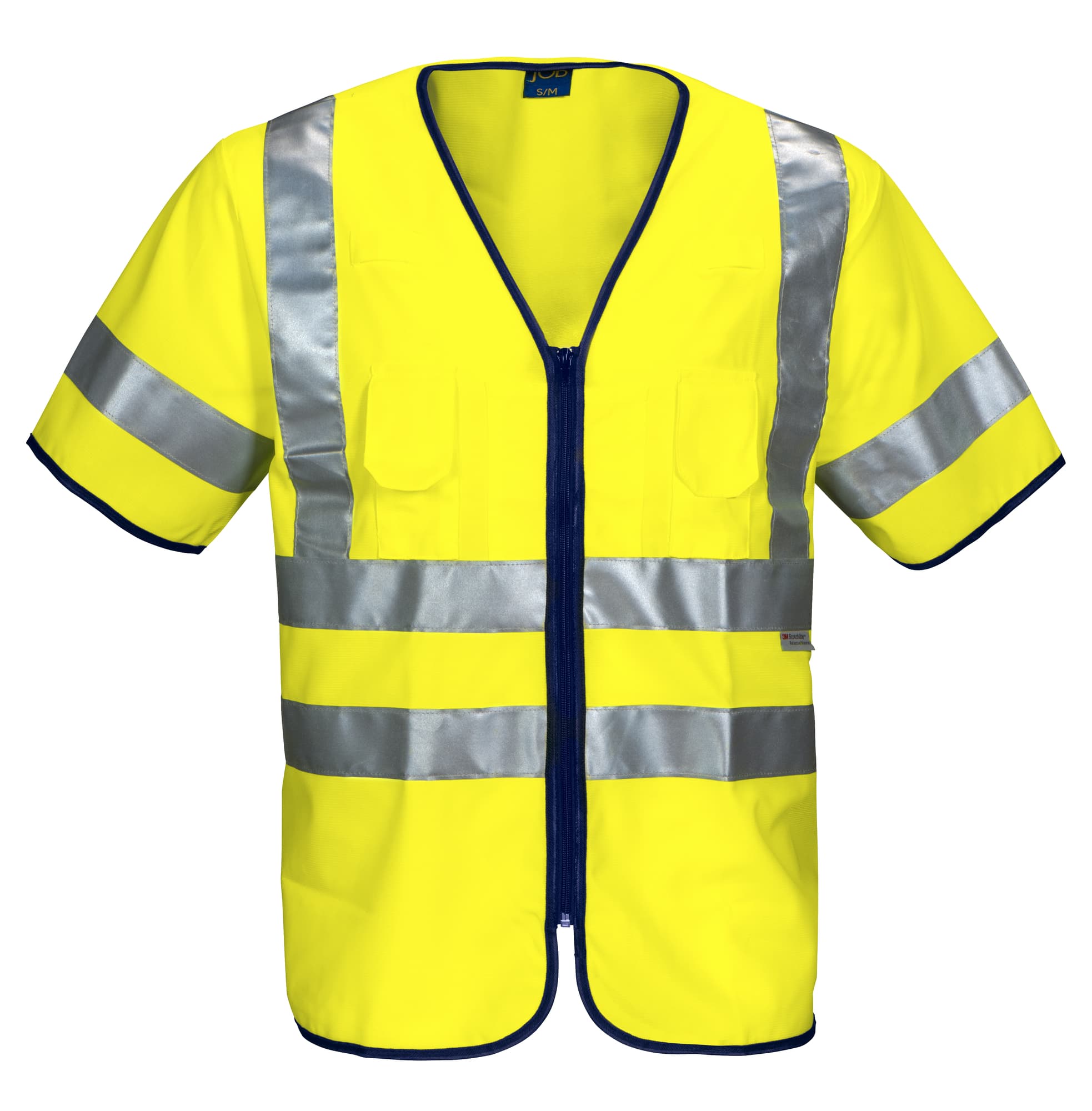 6707 Refleksvest EN ISO 20471 Kl 3, Yellow