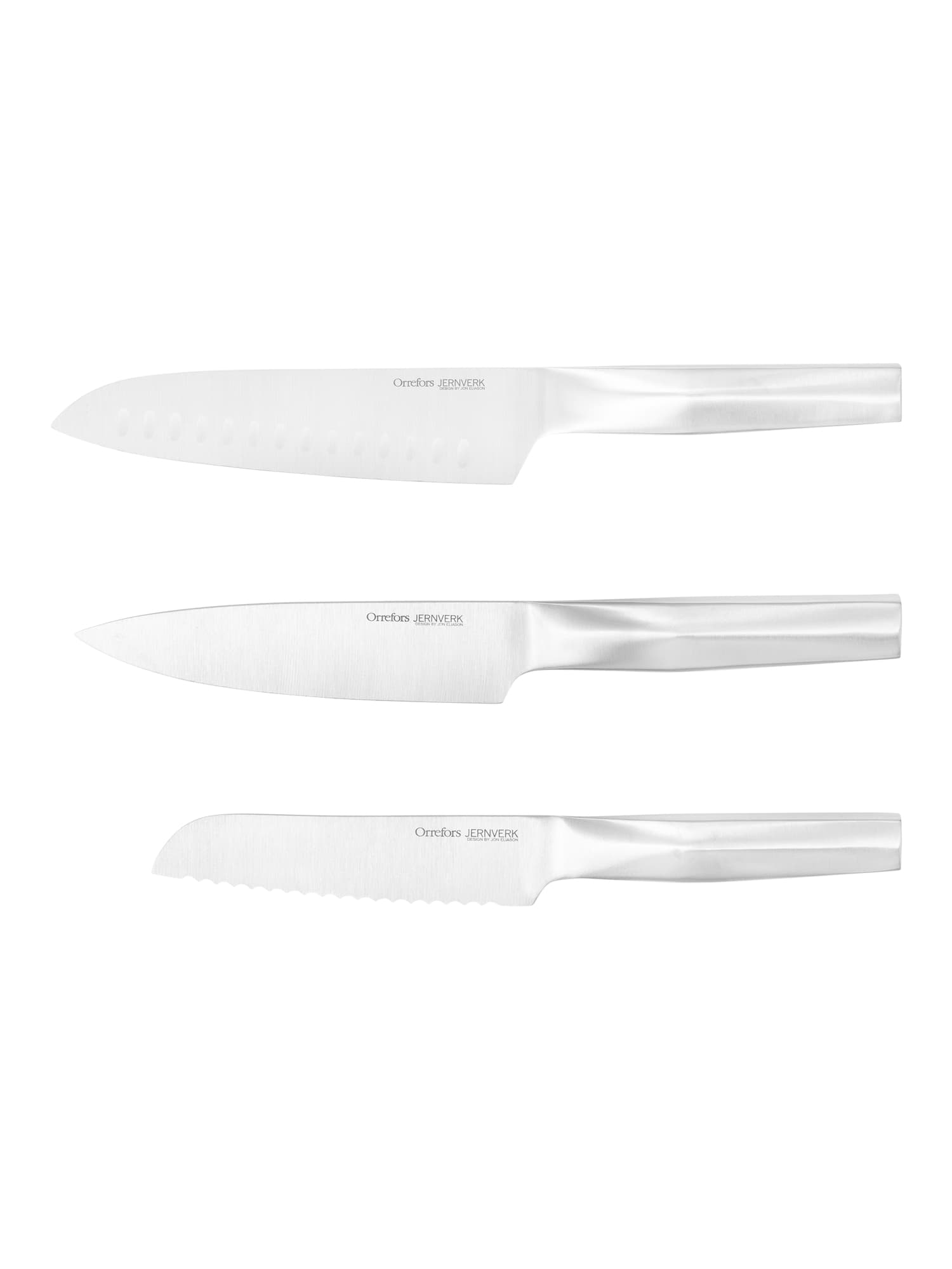Knivsett Premium 3-pk, Steel