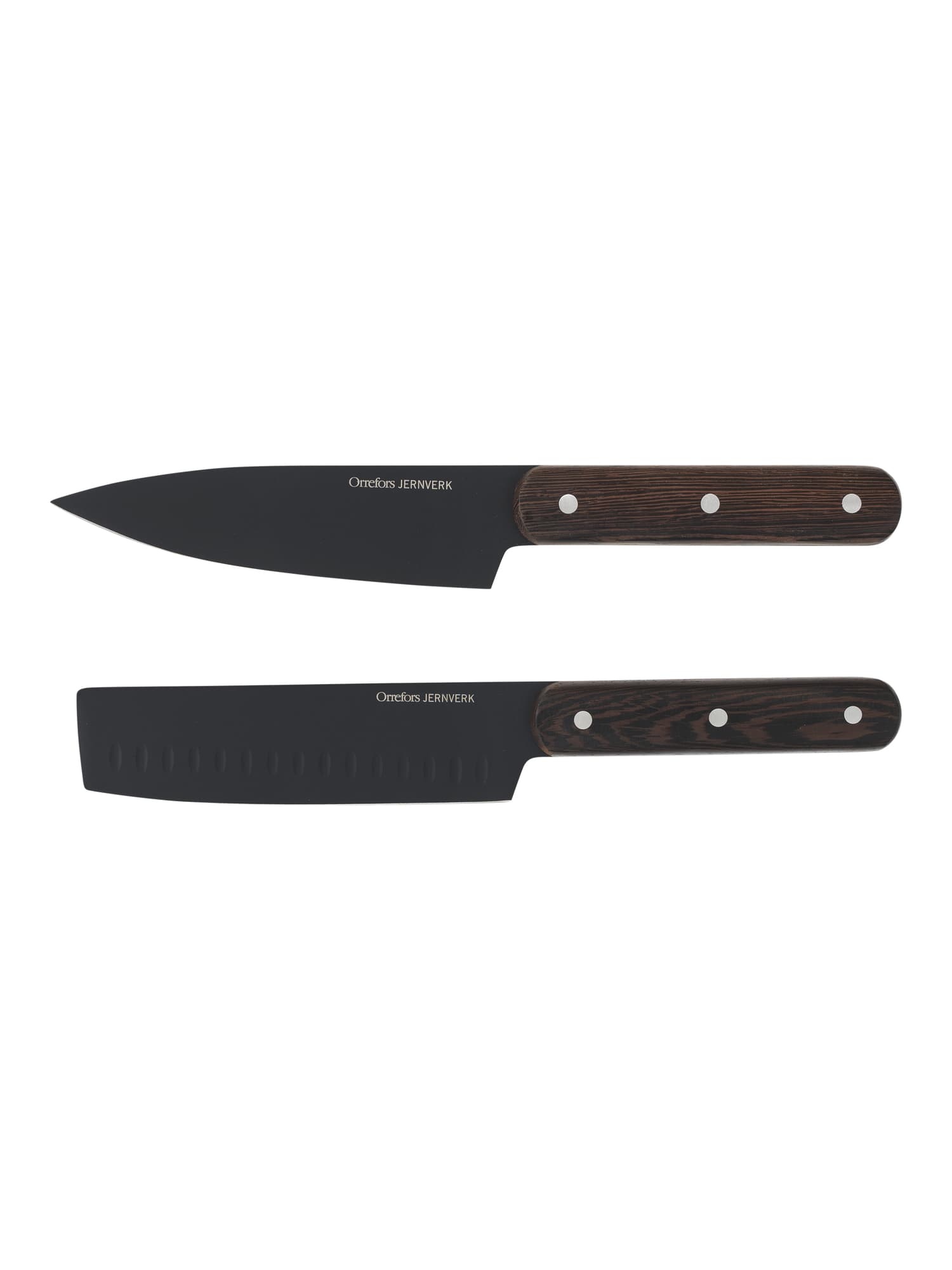Kjøkkenkniver 2-pk., Black