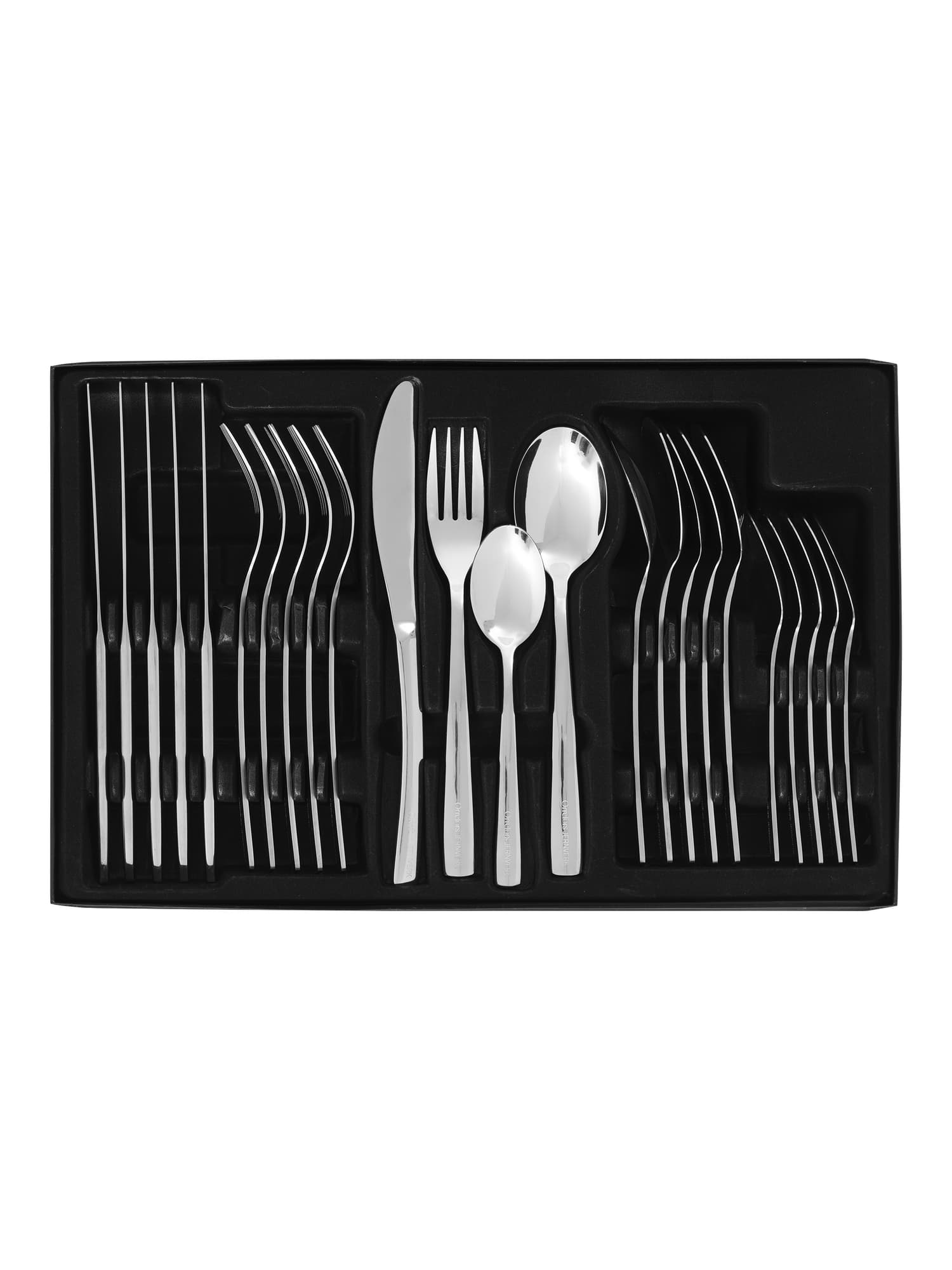 Bestikksett 24 deler, Steel