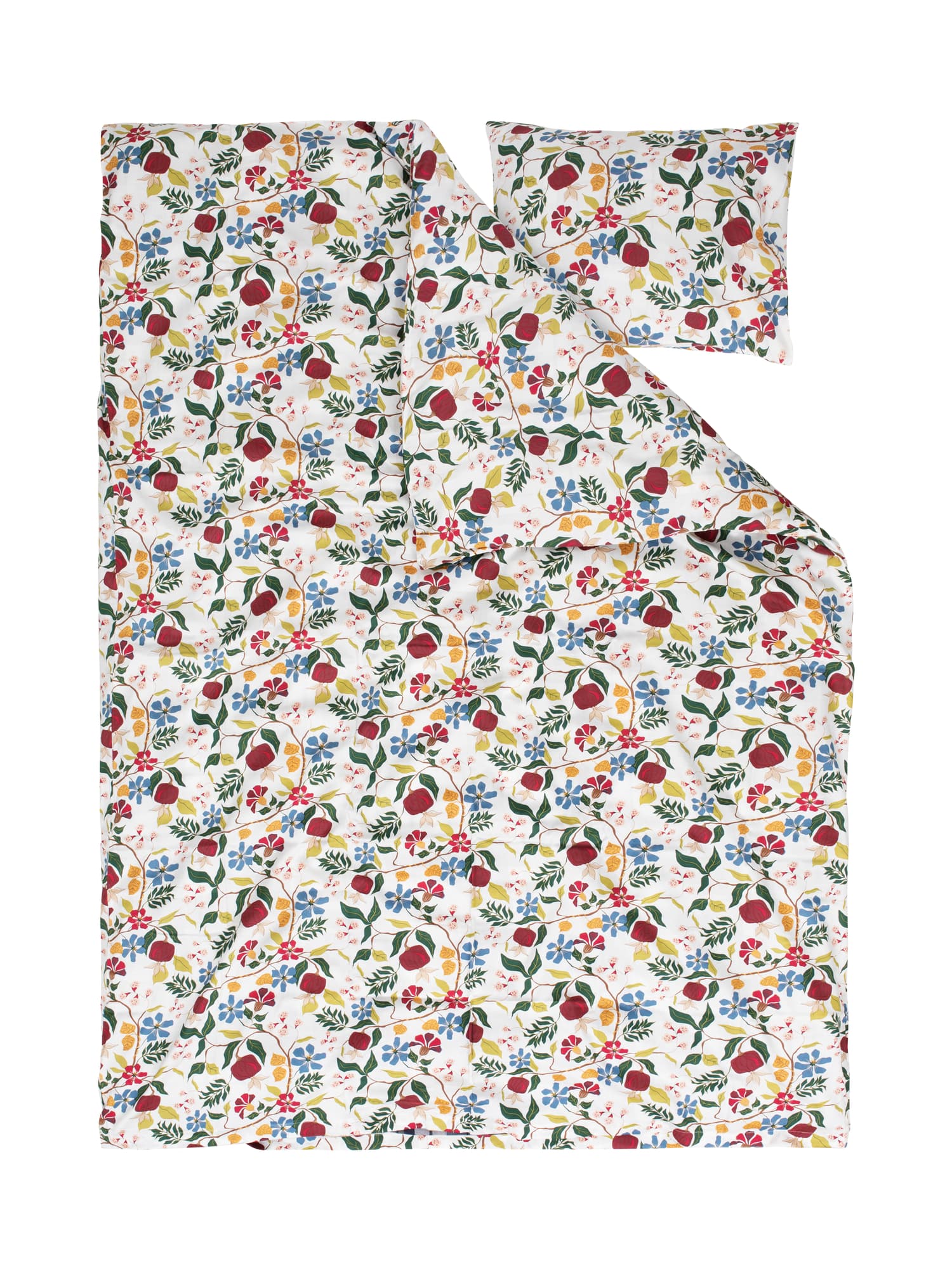 Sengesett Grinstad Sateng, White