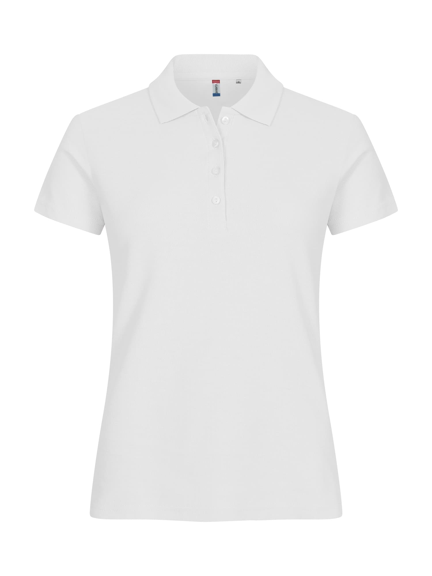 Basic Polo Women, White