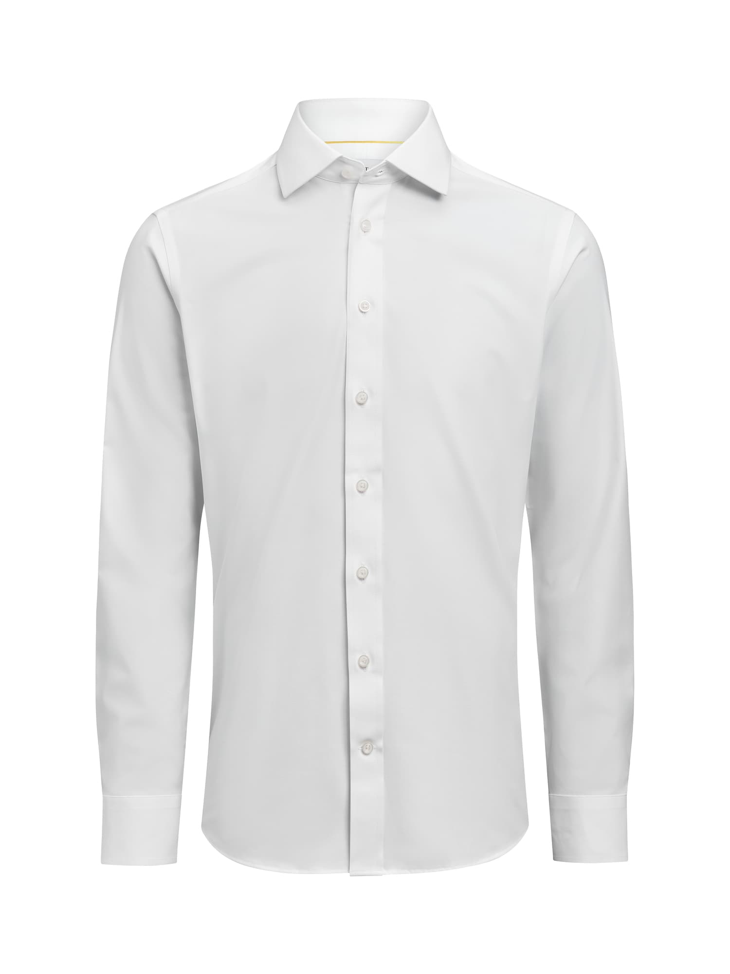 YB150 Twill Stretch Shirt Slim Fit Men, White