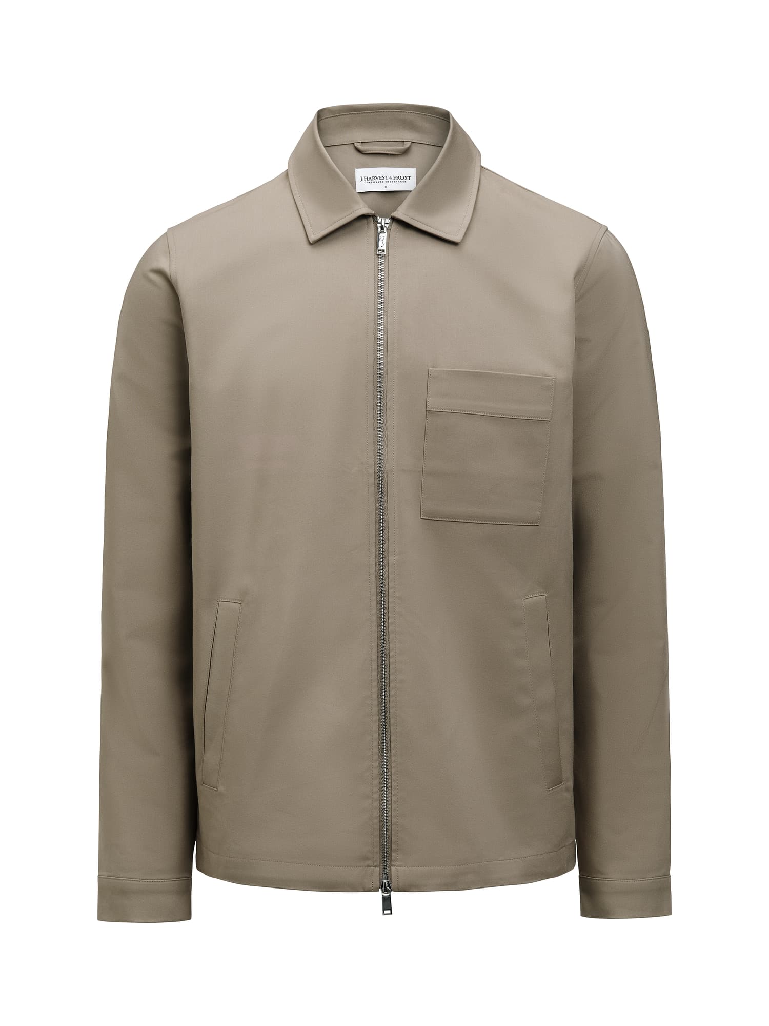 Modern Zip Overshirt