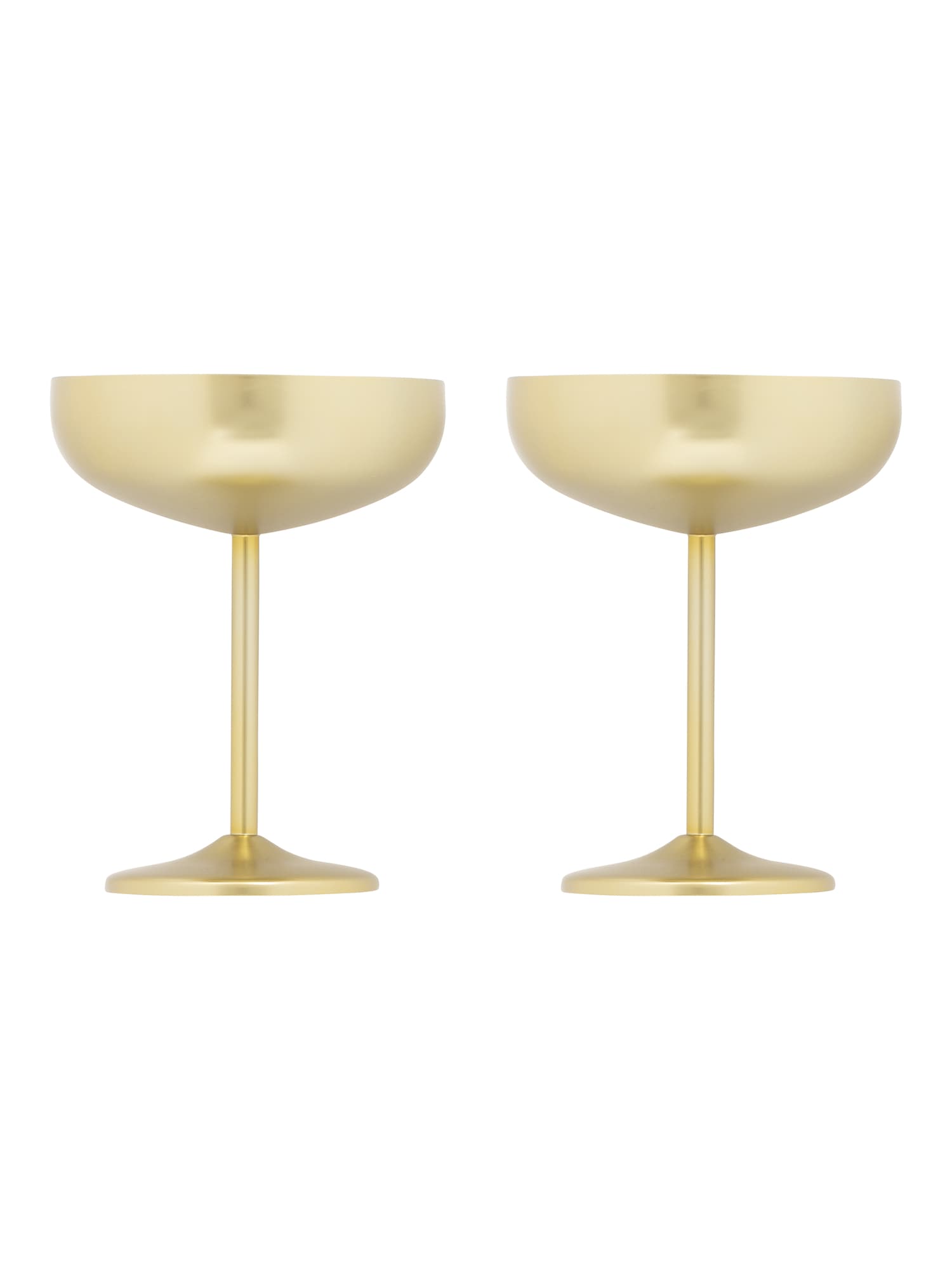 Champagne Coupe 2-pk., Gold