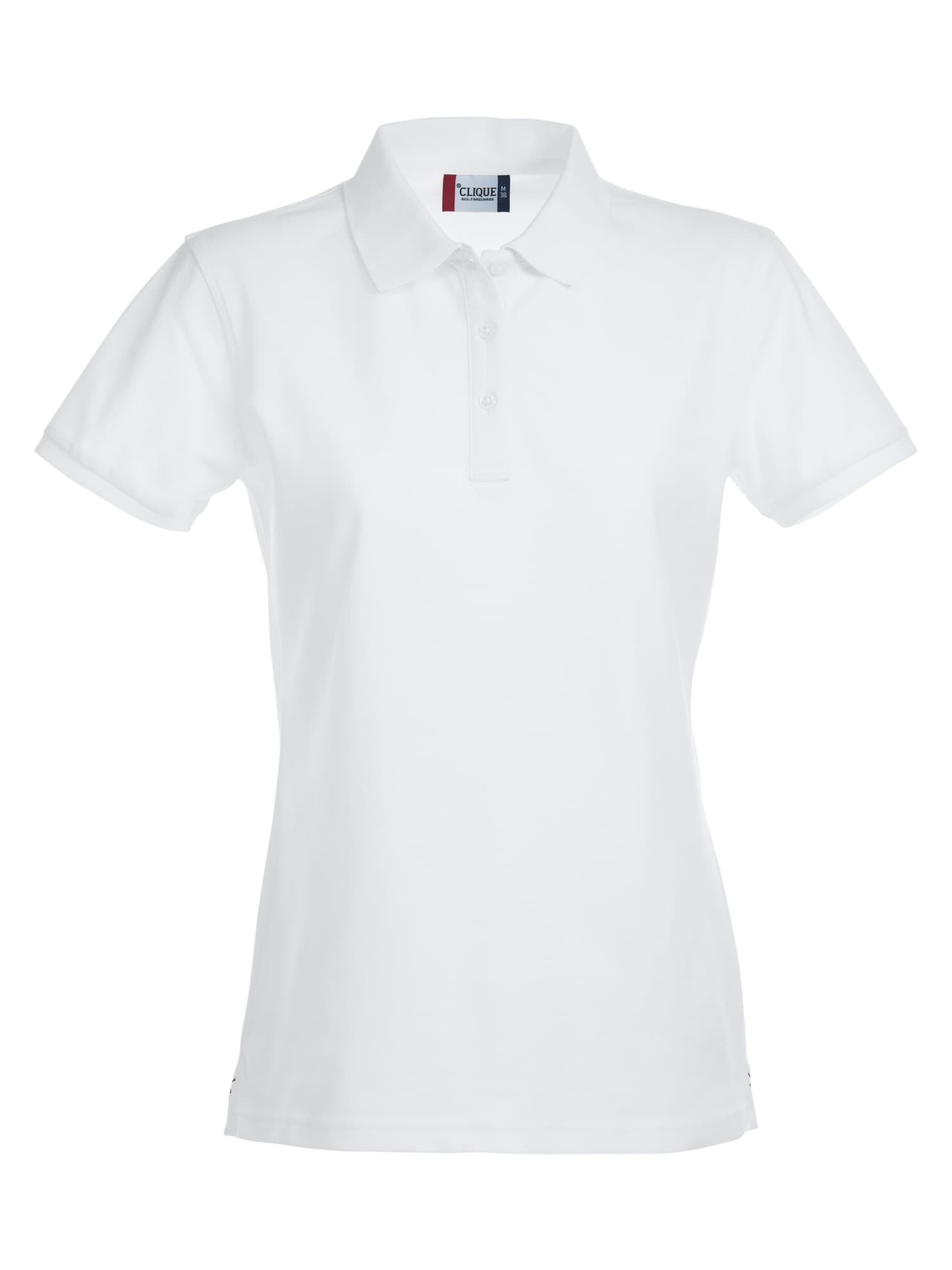 Stretch Premium Polo Women, White