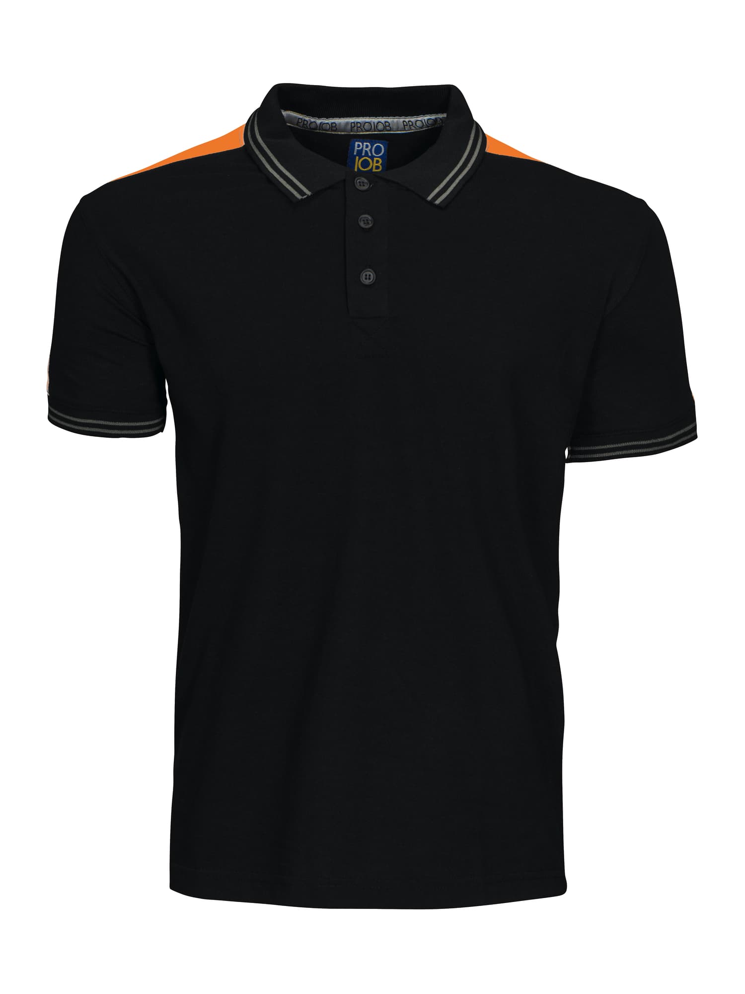 Black/Orange