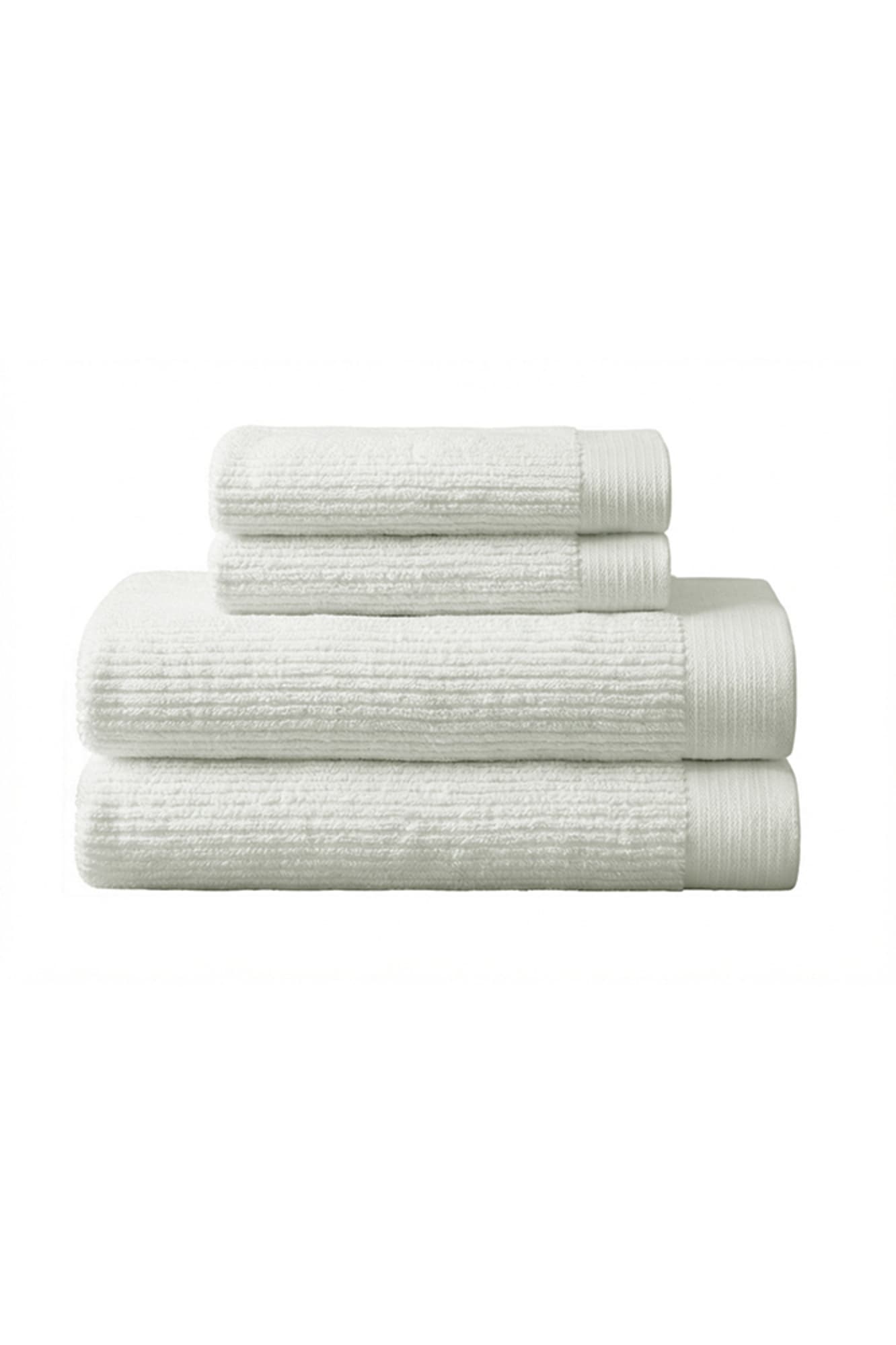 Frottésett 2+2, White