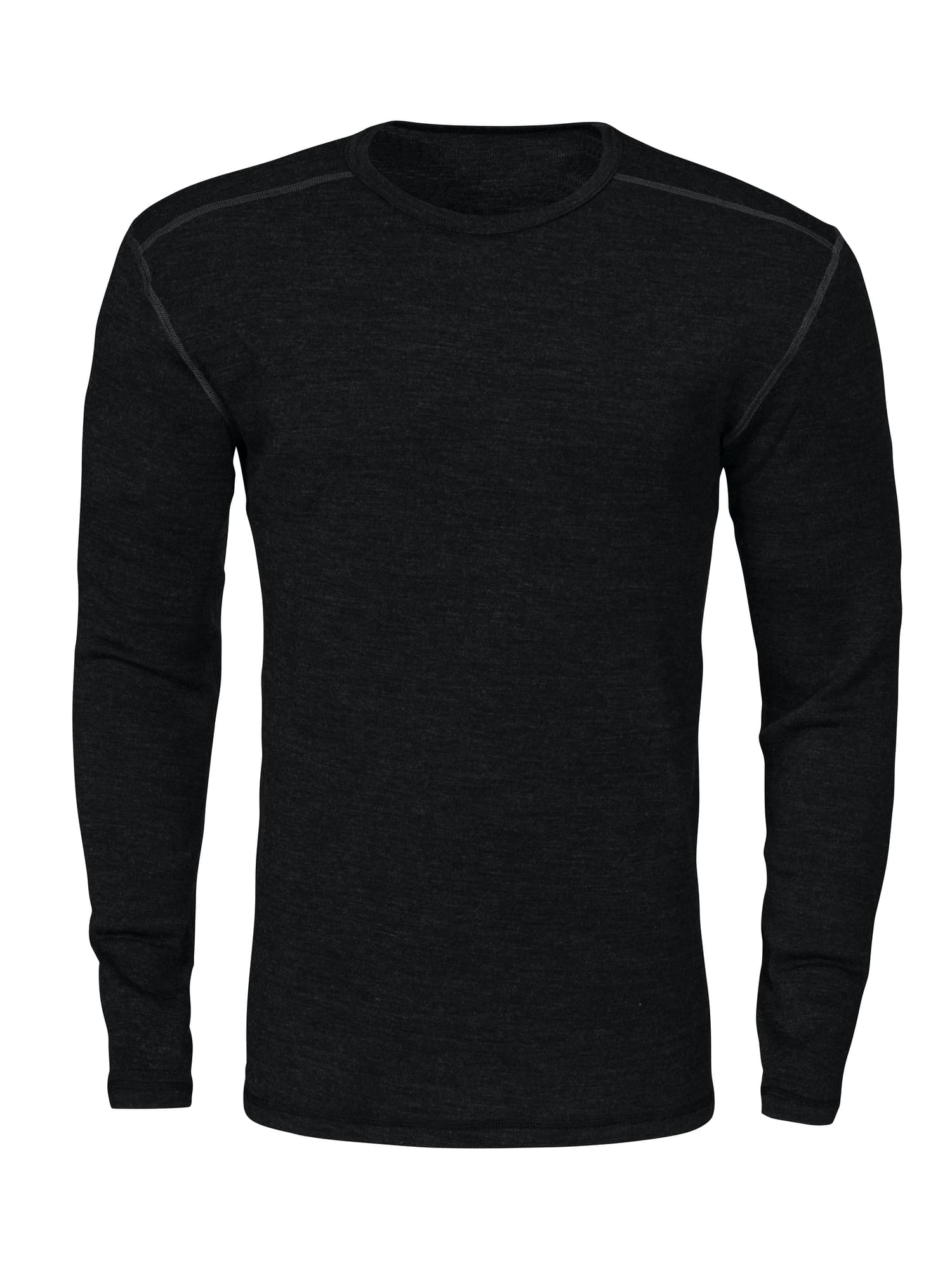3106 TRØYE I ULL, Black