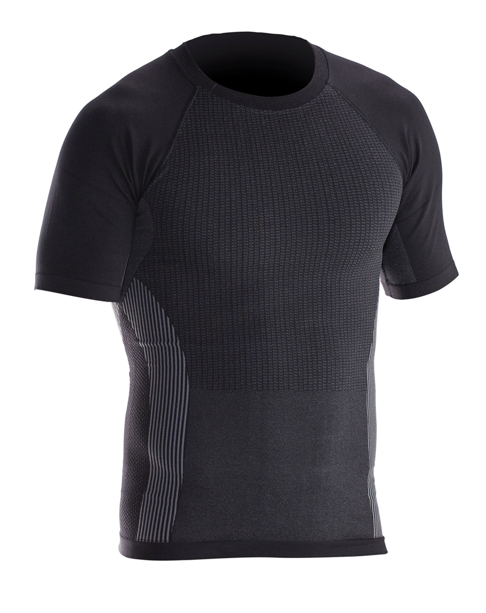 Next to skin T-shirt, Dark Grey/Black