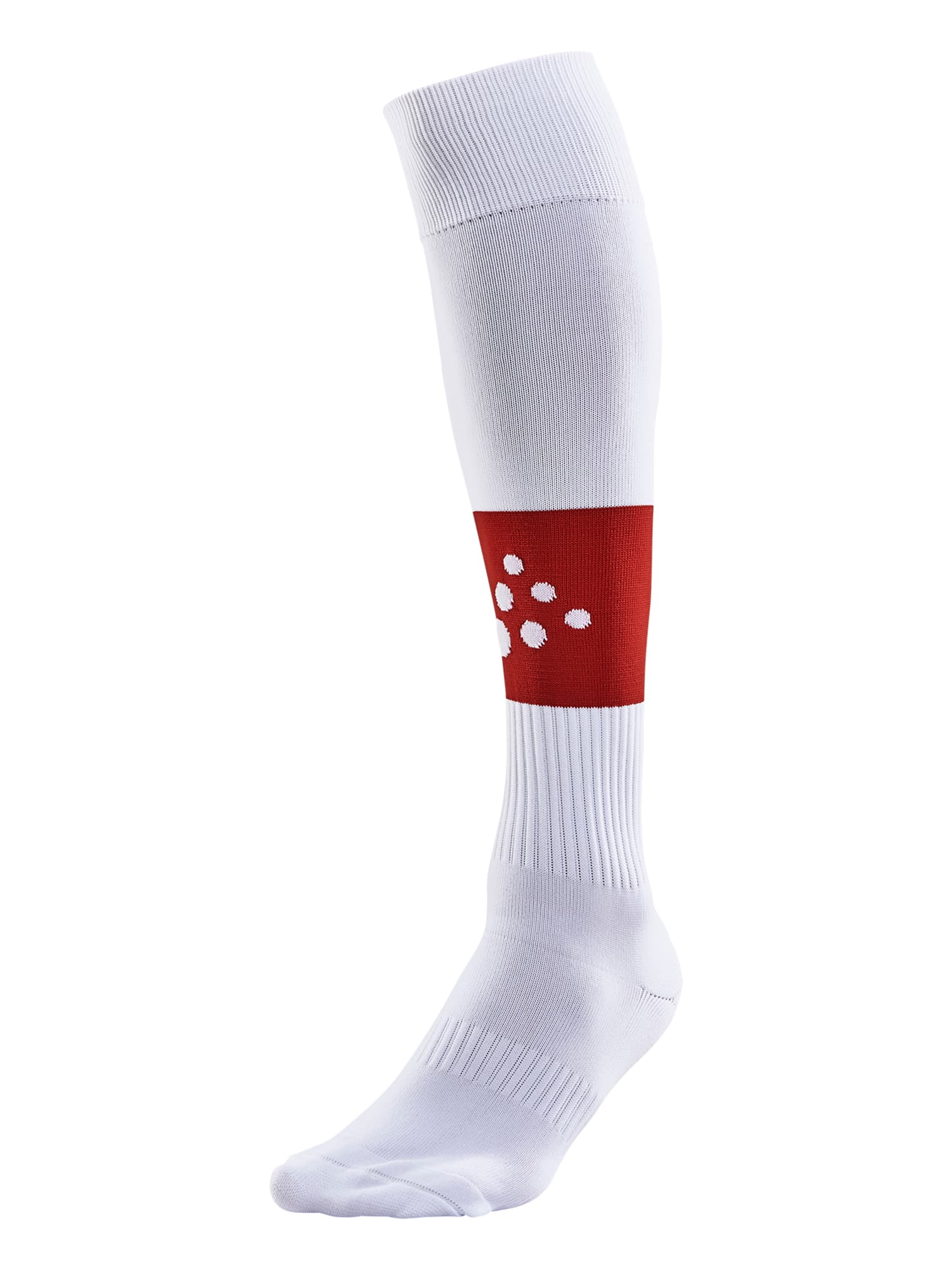 White/Bright Red