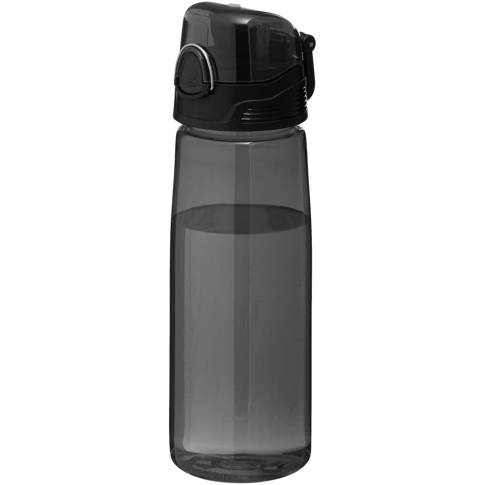 Transparent svart