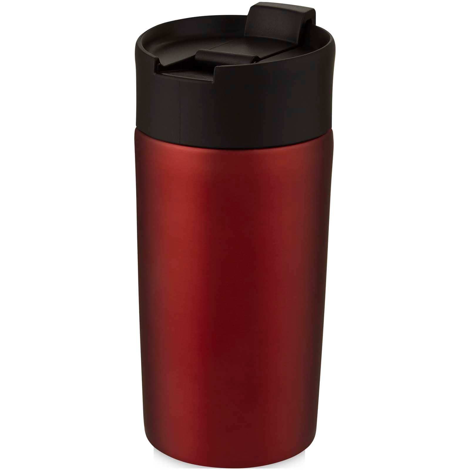 Jetta 330 ml kobber vakumisolert termokopp, Rød