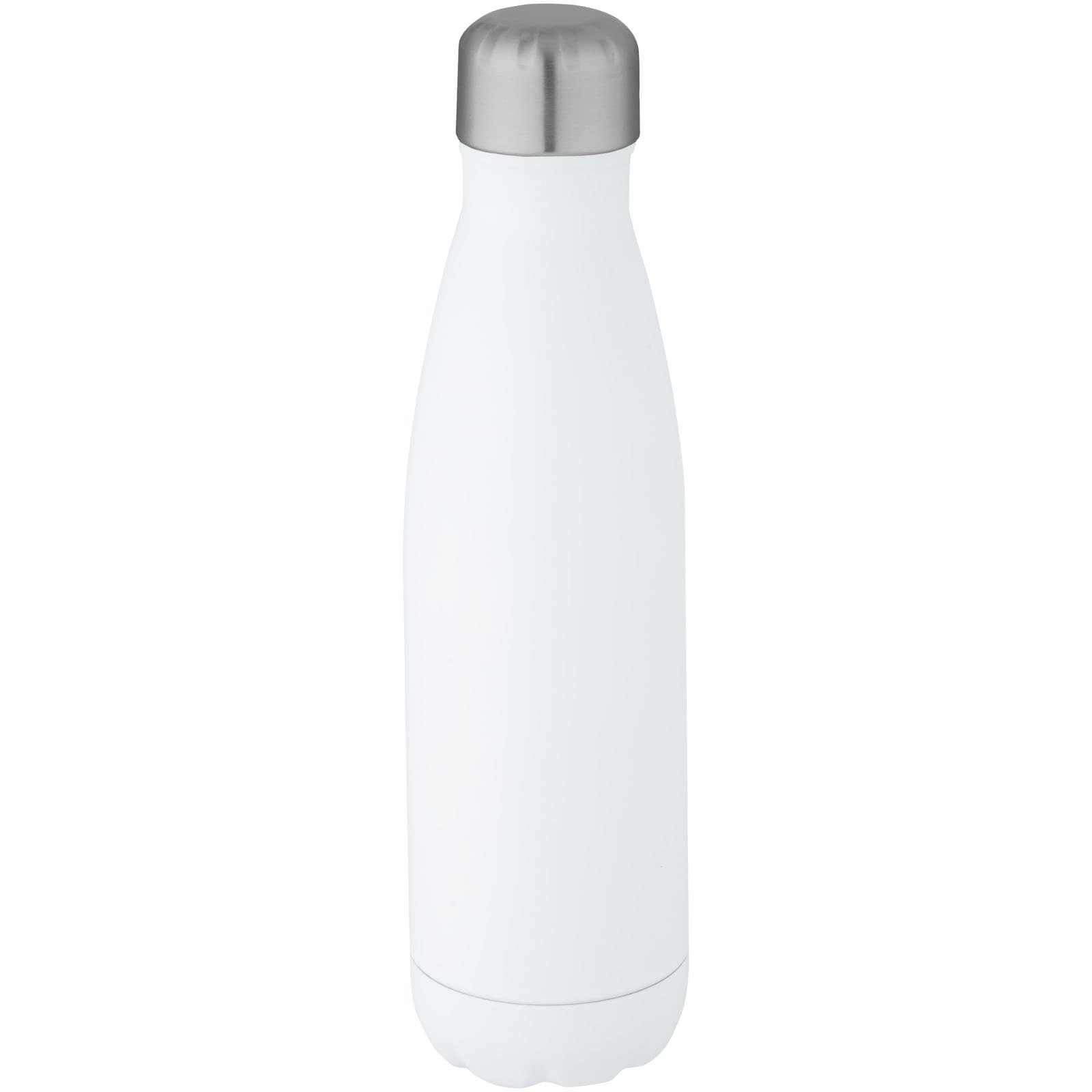Cove 500 ml vakuumisolert flaske av RCS sertifisert resirkulert rustfritt stål og kobber, Hvit