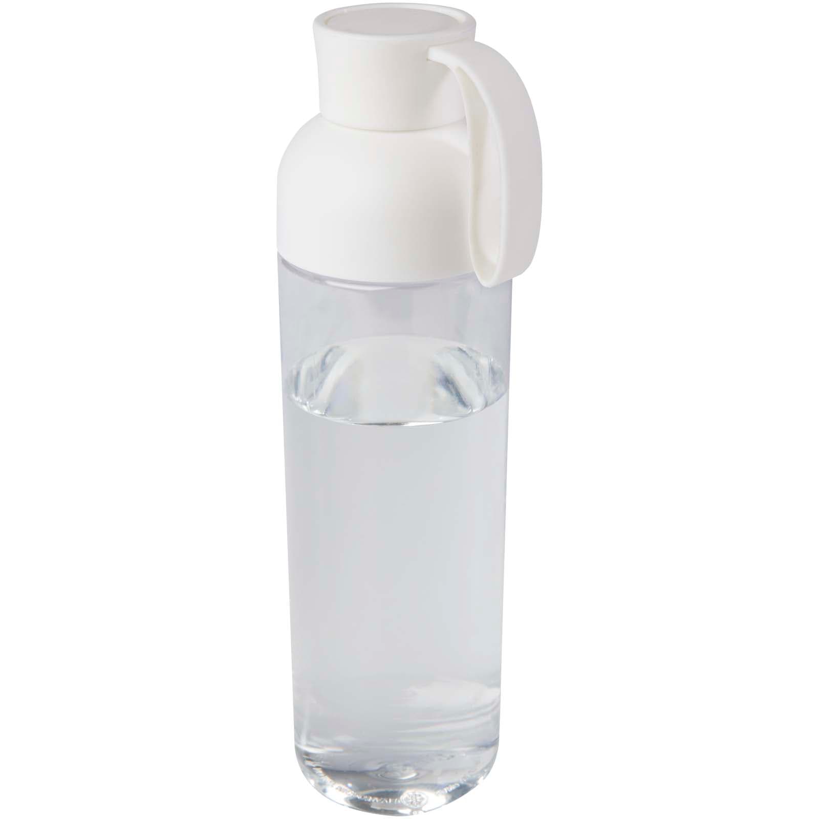 Illuminate 600 ml RPET vannflaske, Hvit