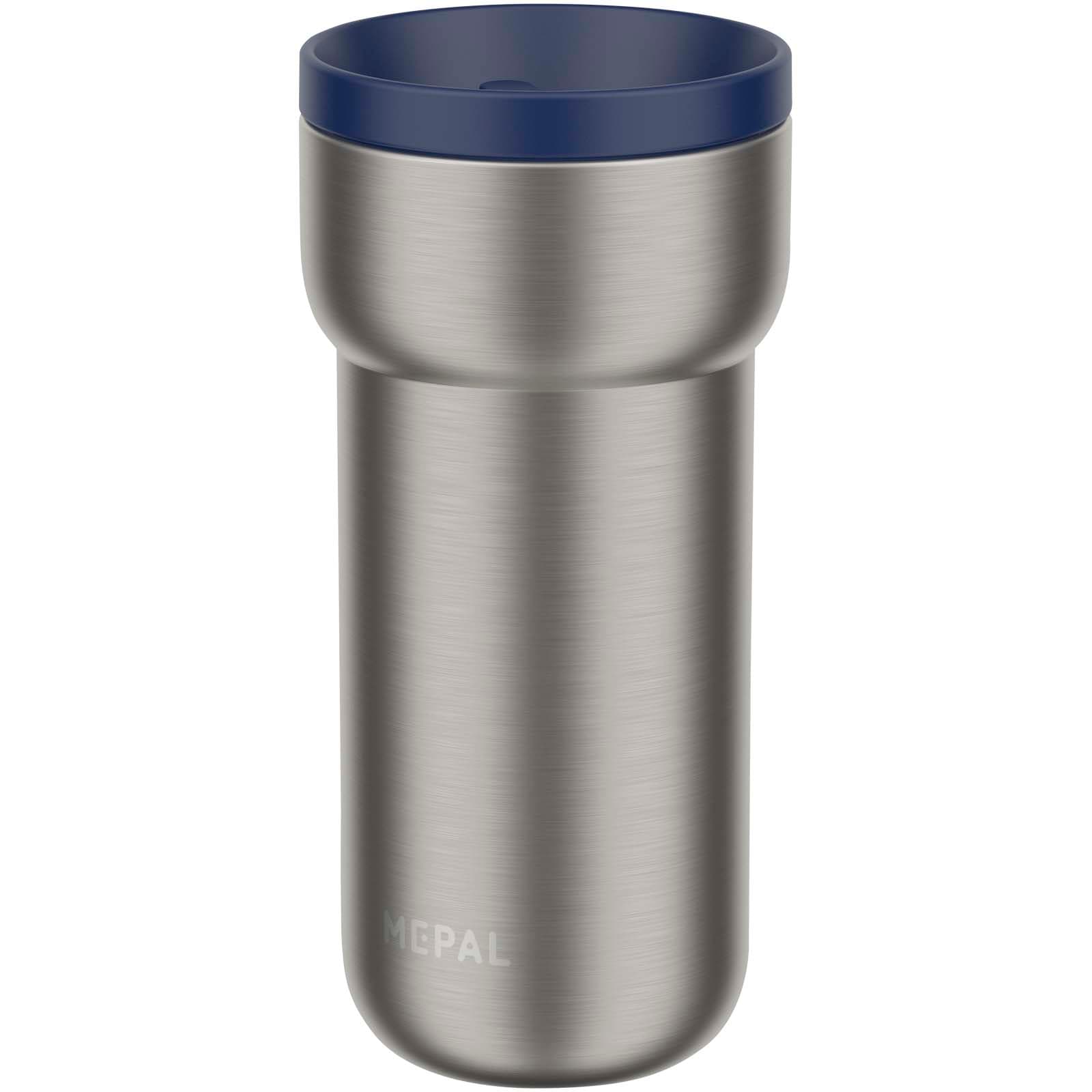 Mepal Ellipse 375 ml isolert krus av rustfritt stål, Klar blå