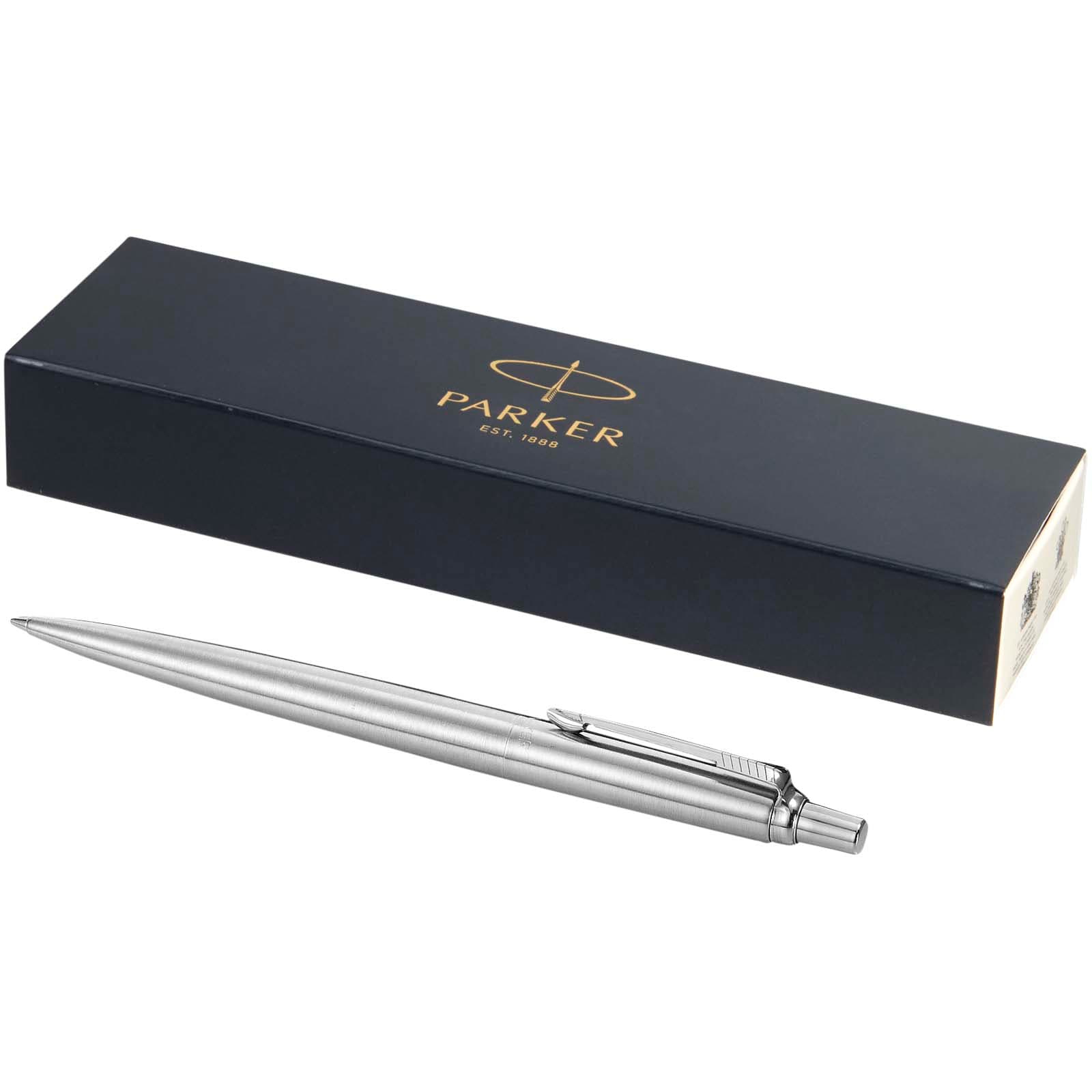 Parker Jotter kulepenn (blått blekk), Stål