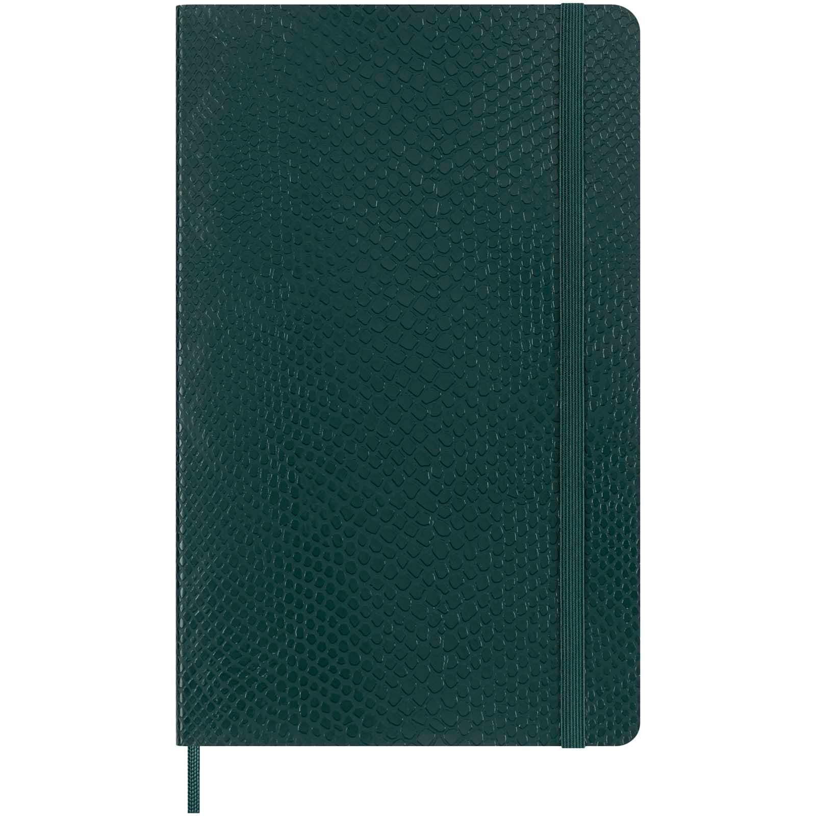 Moleskine 100% VEGEA®  Boa L notatbok med mykt omslag, linjert, Grønn