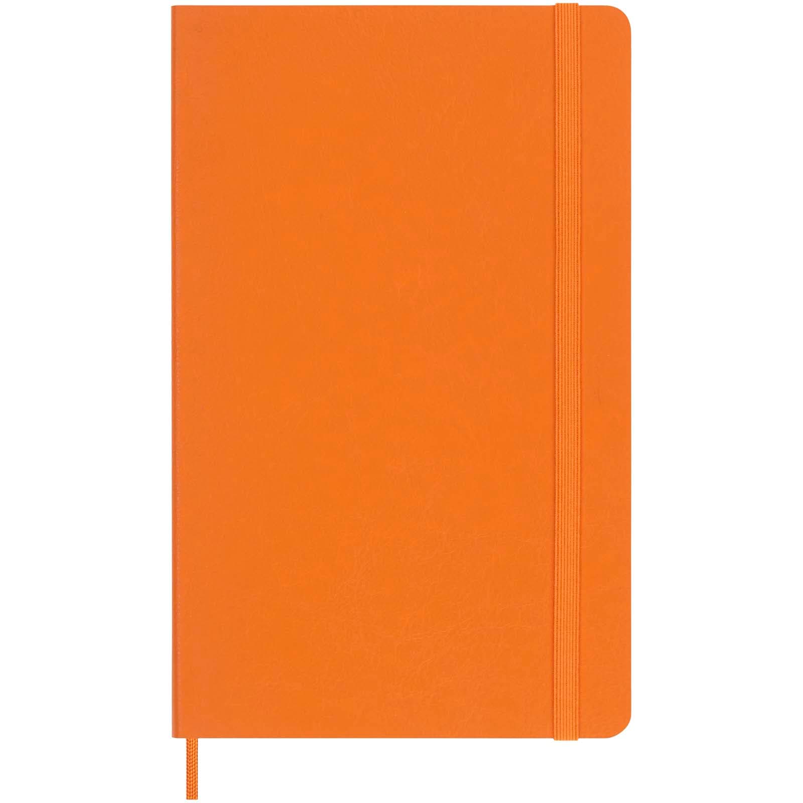 Moleskine 100% VEGEA® Capri L notatbok med mykt omslag, linjert, Oransje