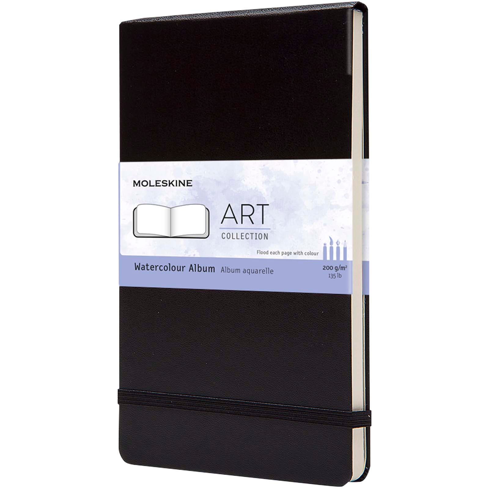 Moleskine stor kunstbok for vannfarger