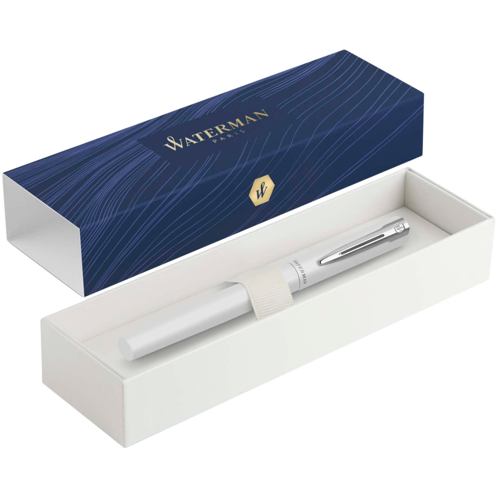 Waterman Allure rollerball penn 2.0 (svart blekk), Hvit