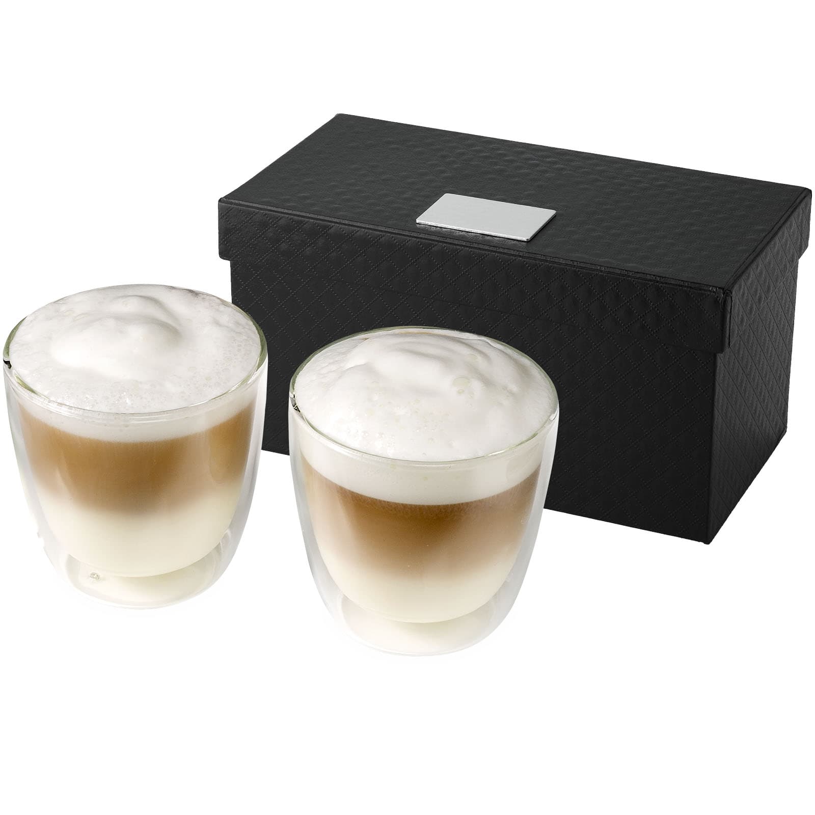 Boda kaffekoppsett med 2 deler, Transparent
