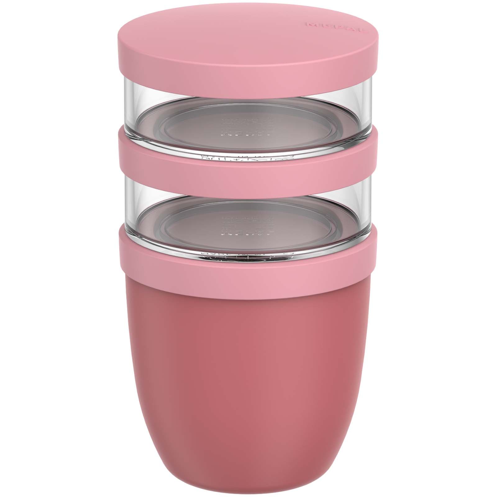 Mepal Ellipse 500 ml + 2x 200 ml matbeholder