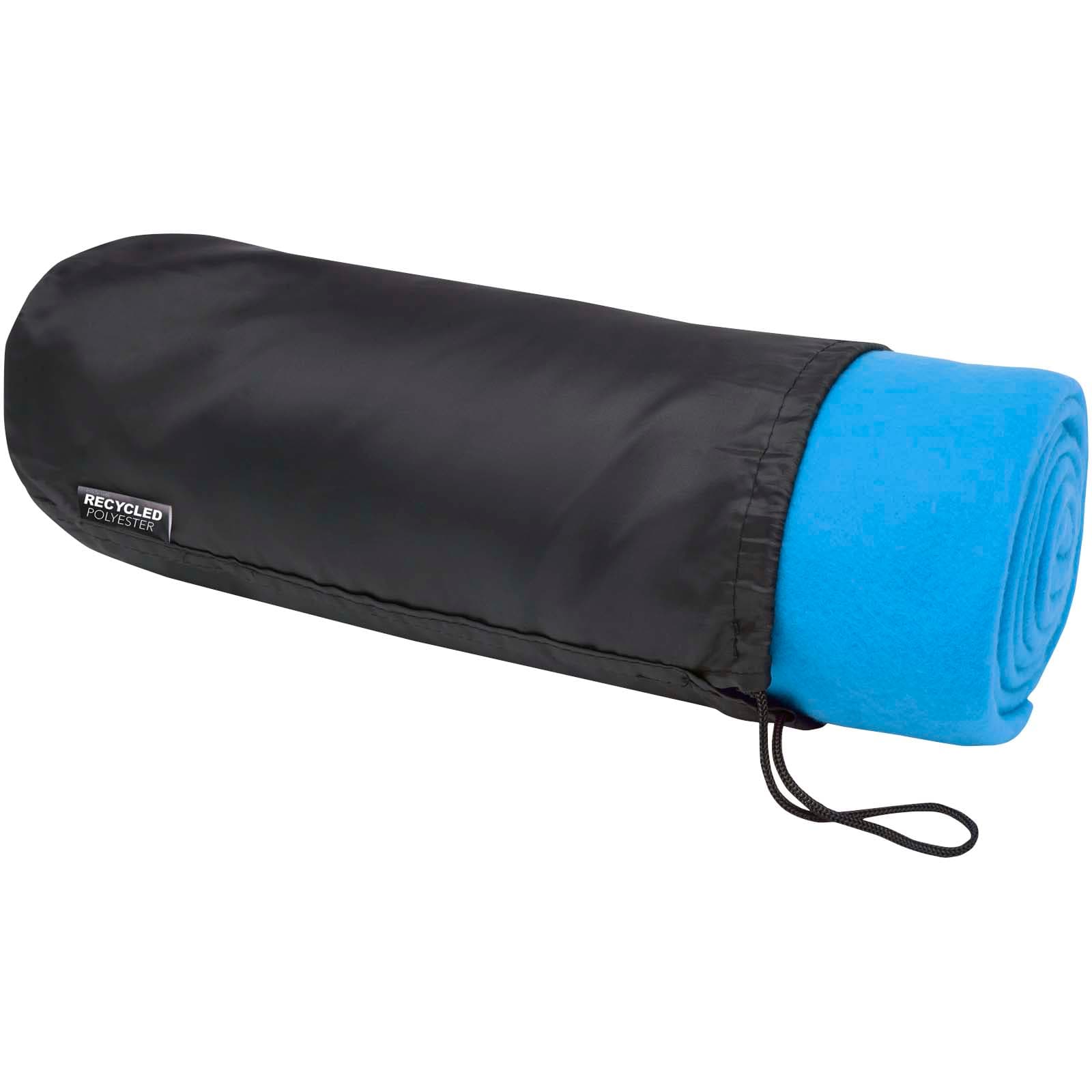 Willow GRS RPET polarfleece pledd, Prosessblå