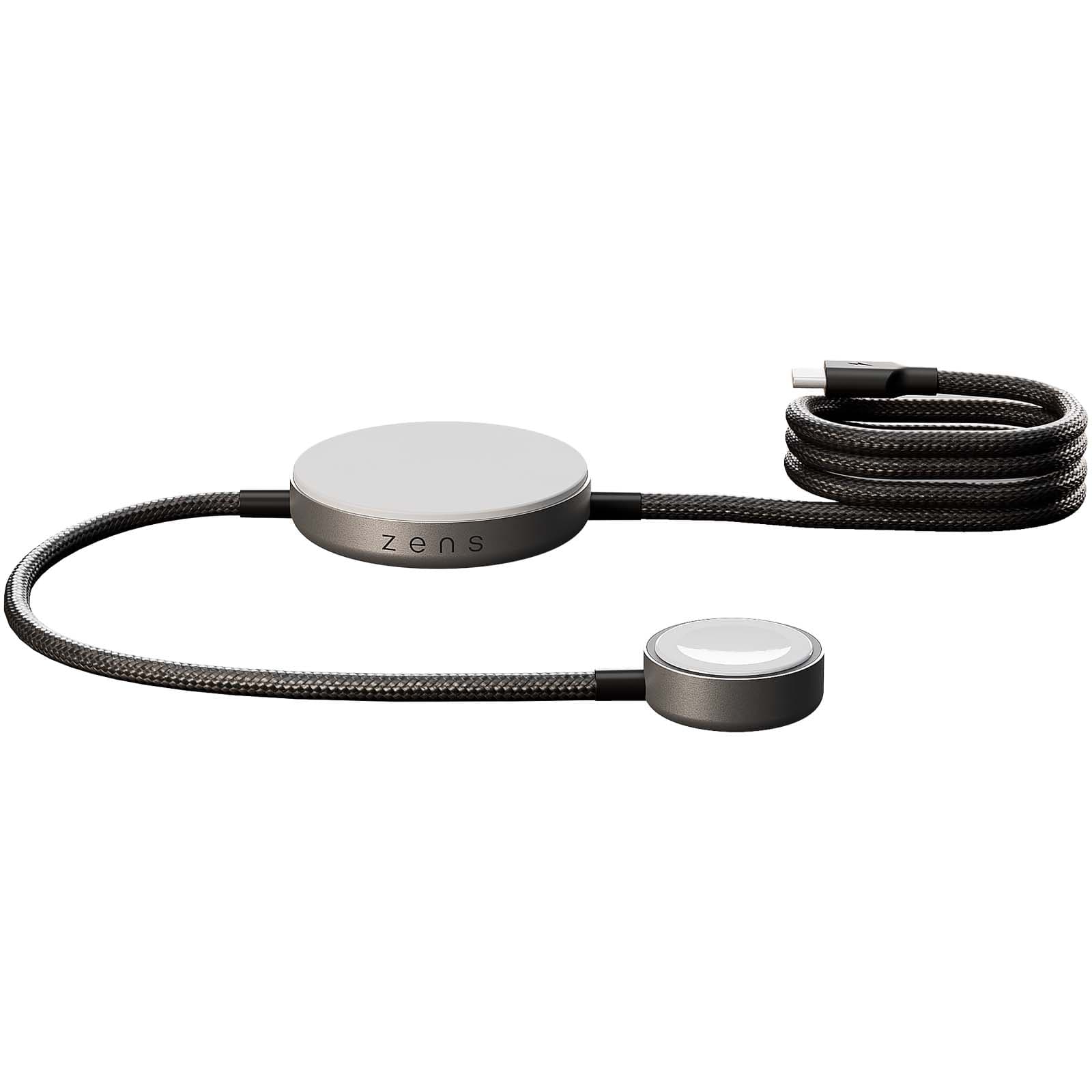 Zens Pro 2 15 W dobbel ladekabel, Solid svart