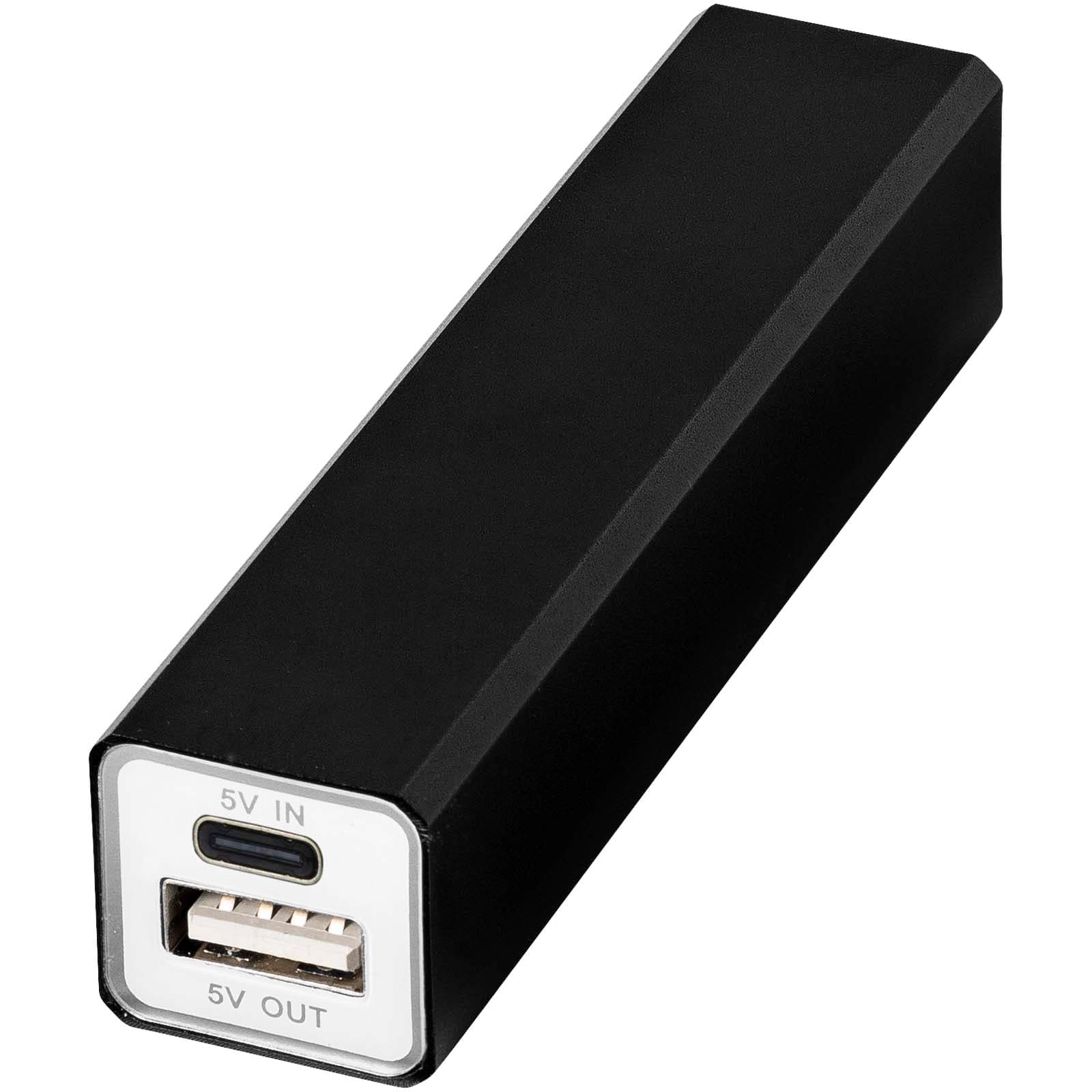 Volt mobillader, 2200 mAh, Solid svart