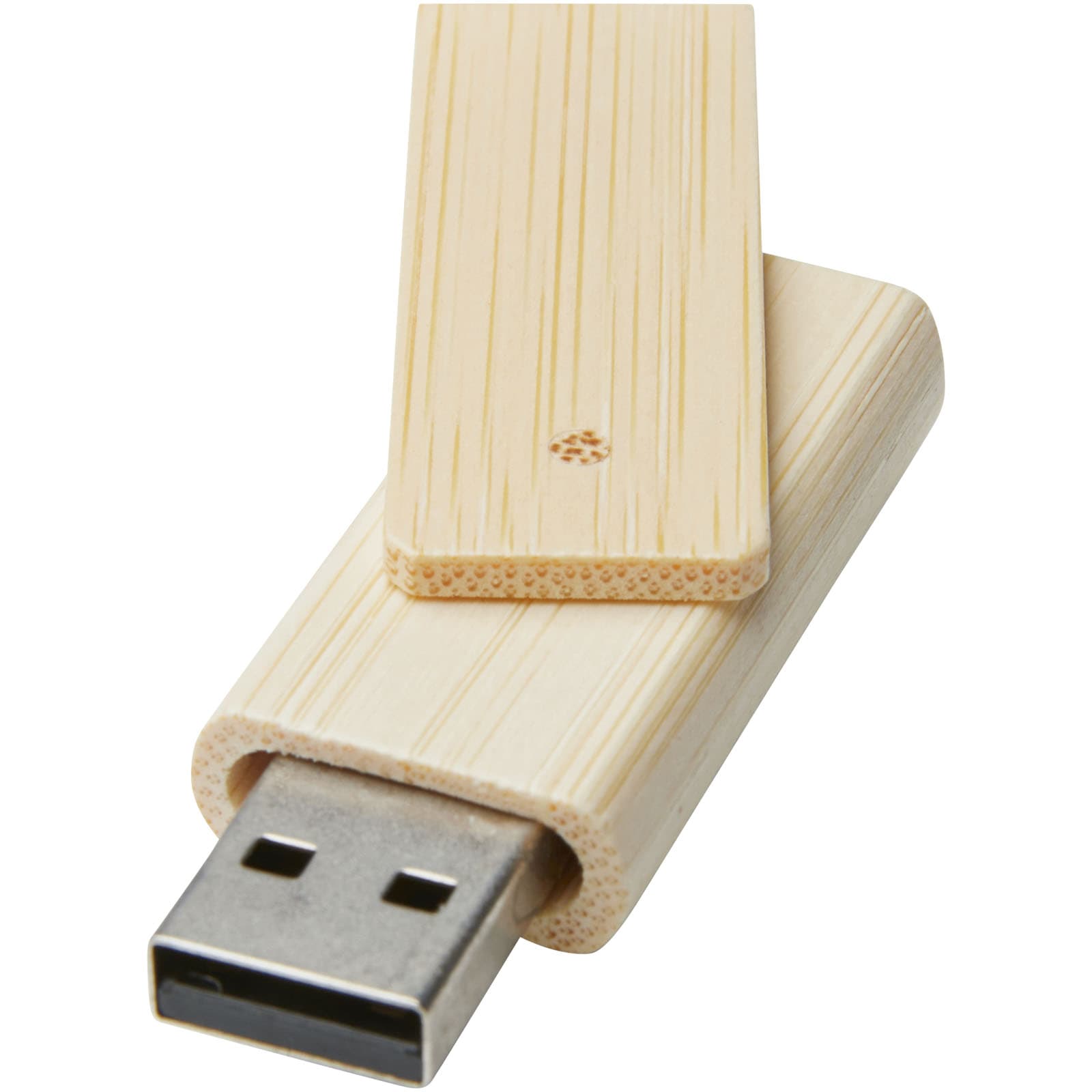 Rotate 8 GB USB minnepinne i bambus, Beige