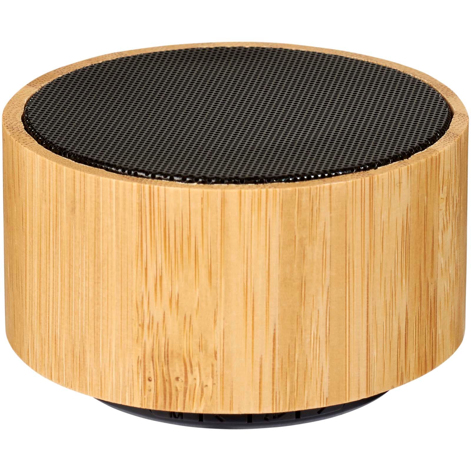 Cosmos bambus Bluetooth® høyttaler, Naturhvit