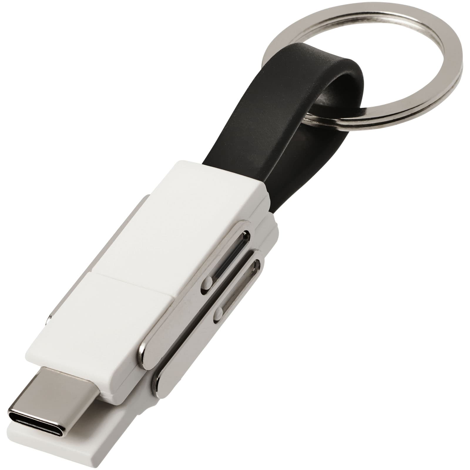 One 4-i-1-kabel, Solid svart
