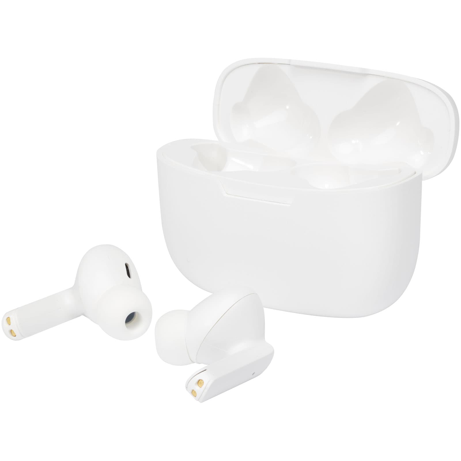 Essos 2.0 True Wireless automatisk paring ørepropper med etui, Hvit