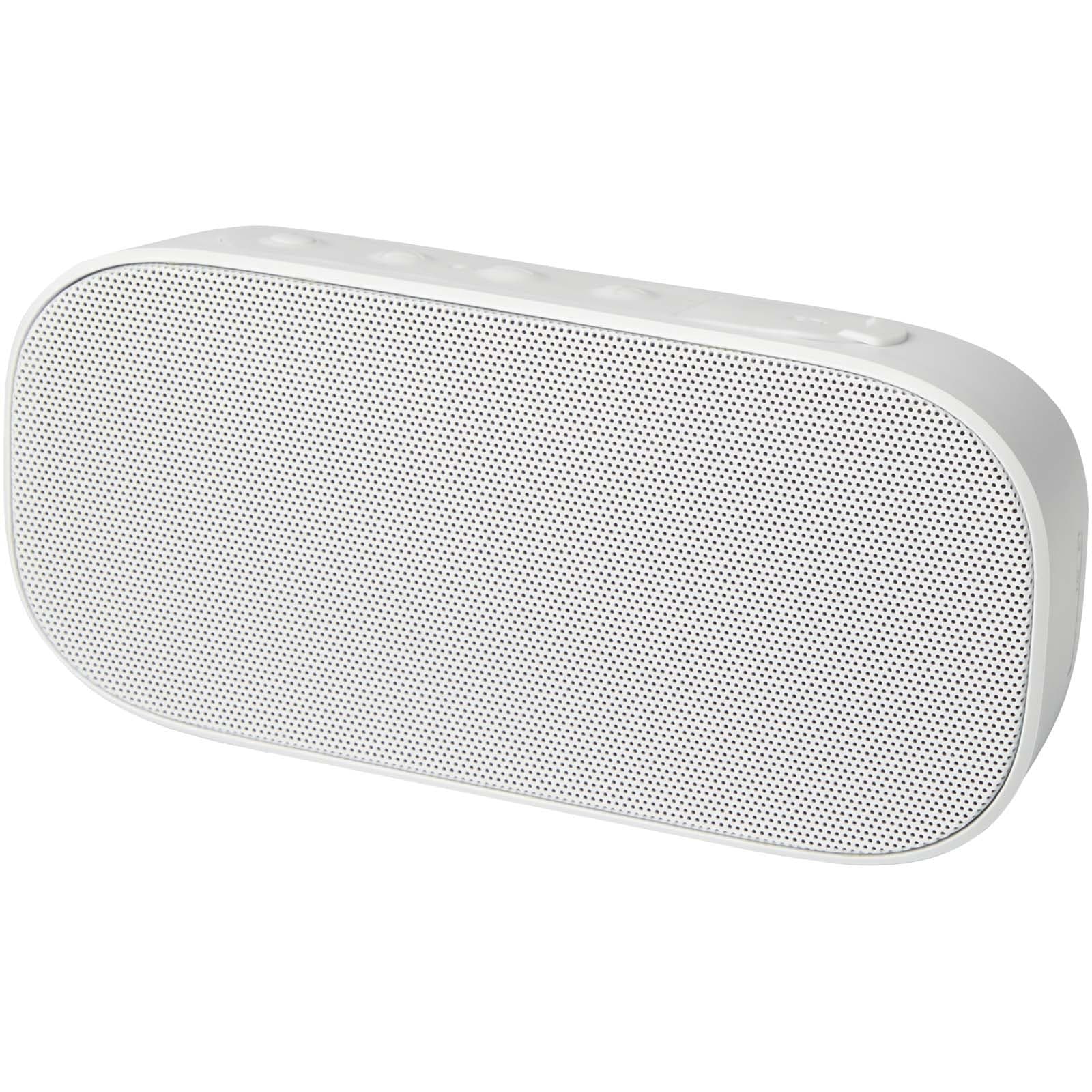 Stark 2.0 5 W IPX5 Bluetooth® -høyttaler av resirkulert plast, Hvit
