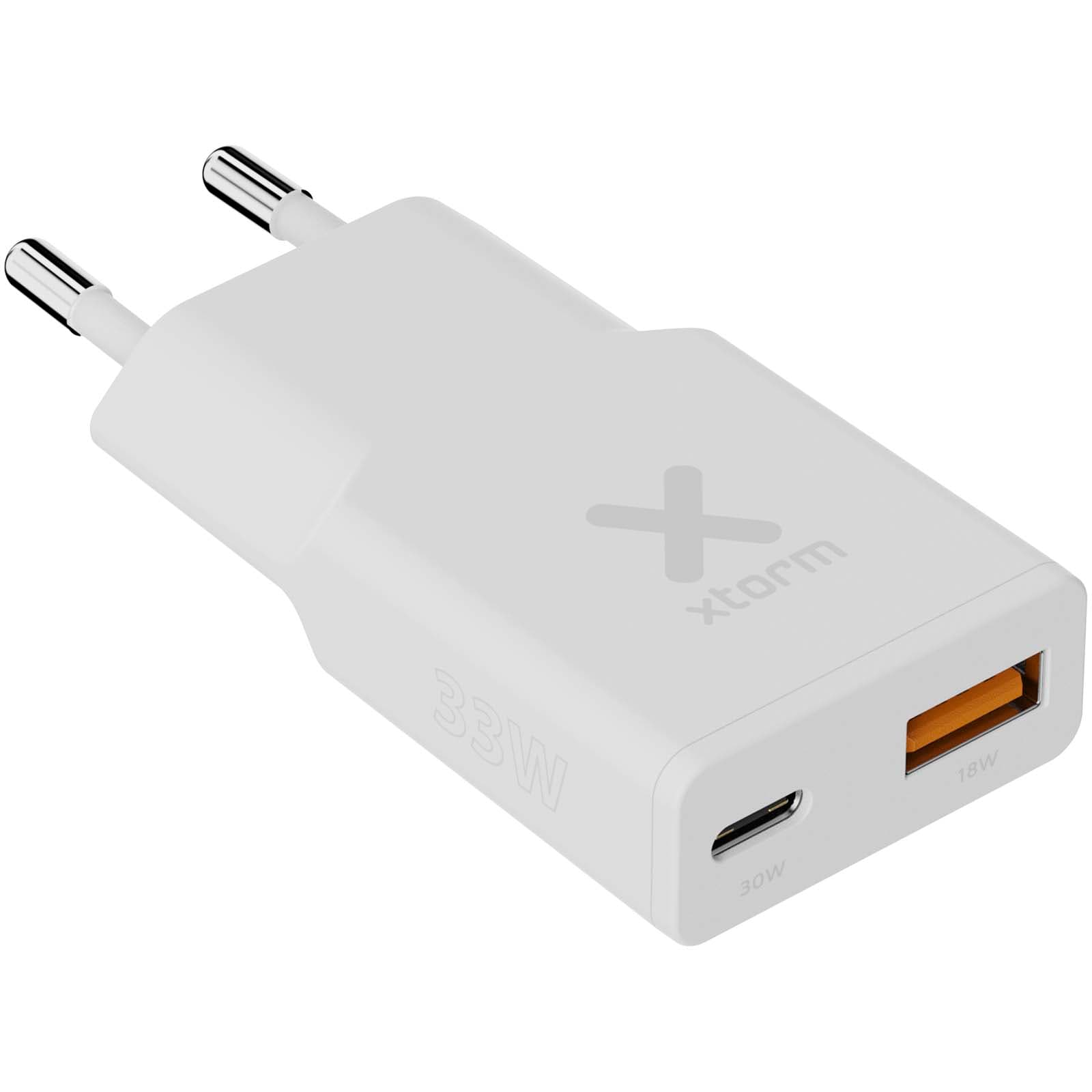 Xtorm XG2SL033 Go2 SlimLine 33 W lader, Hvit