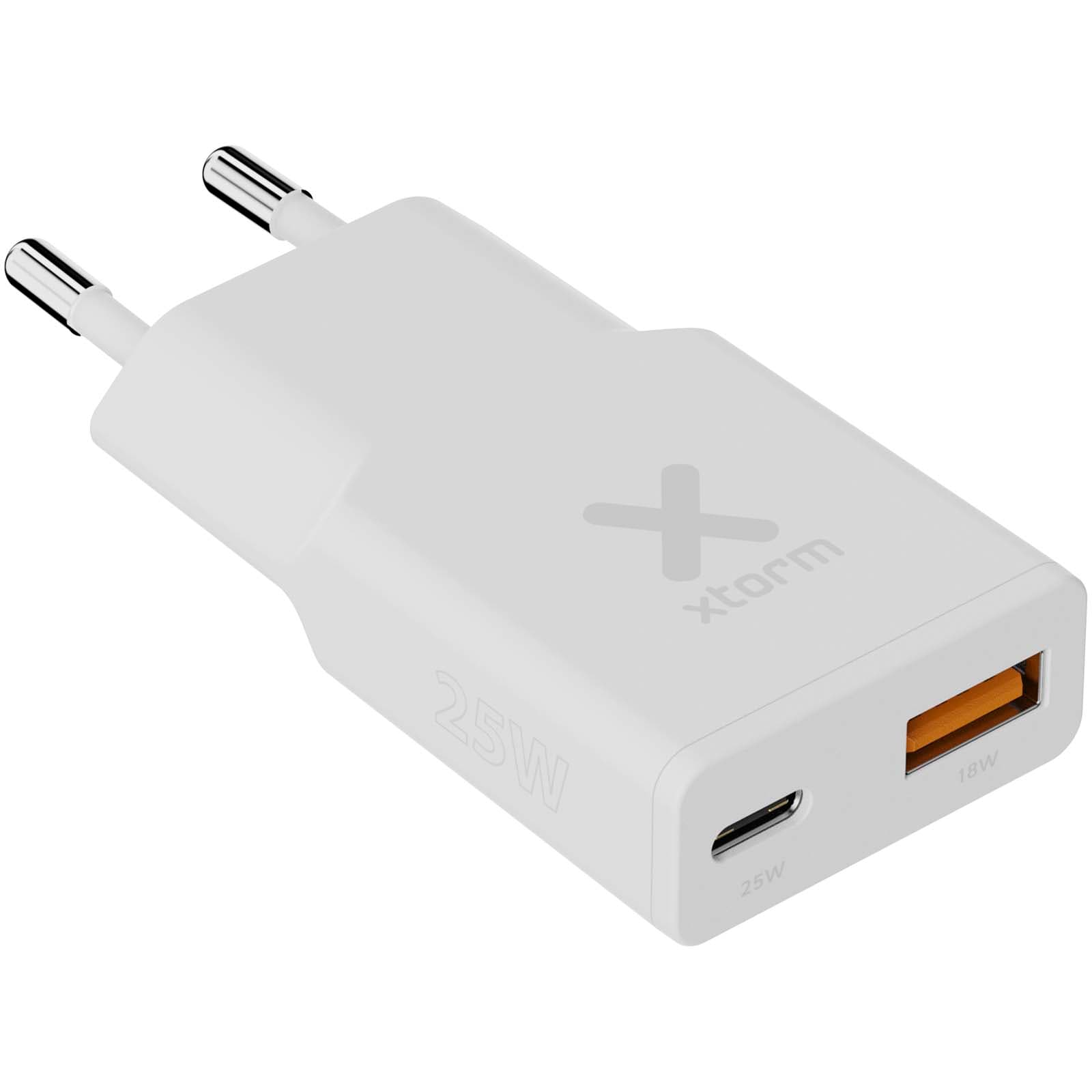 Xtorm XG2SL025 Go2 SlimLine 25 W lader, Hvit