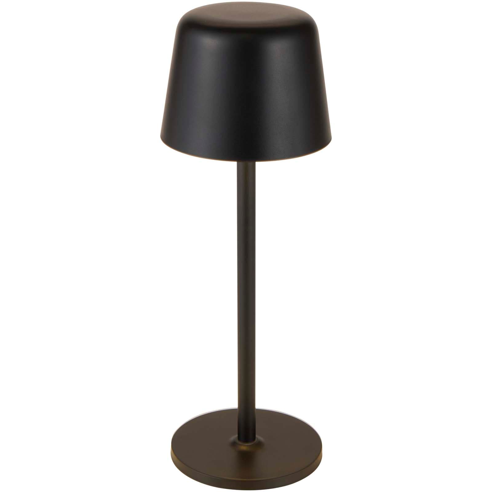 Solid svart