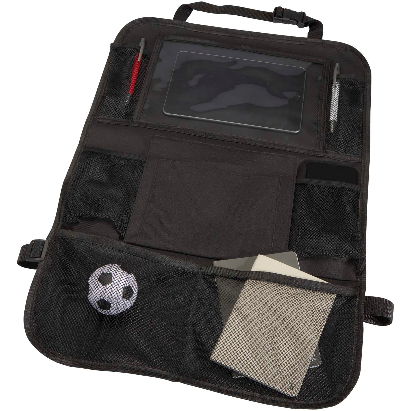 Lex organisator for baksete, Solid svart