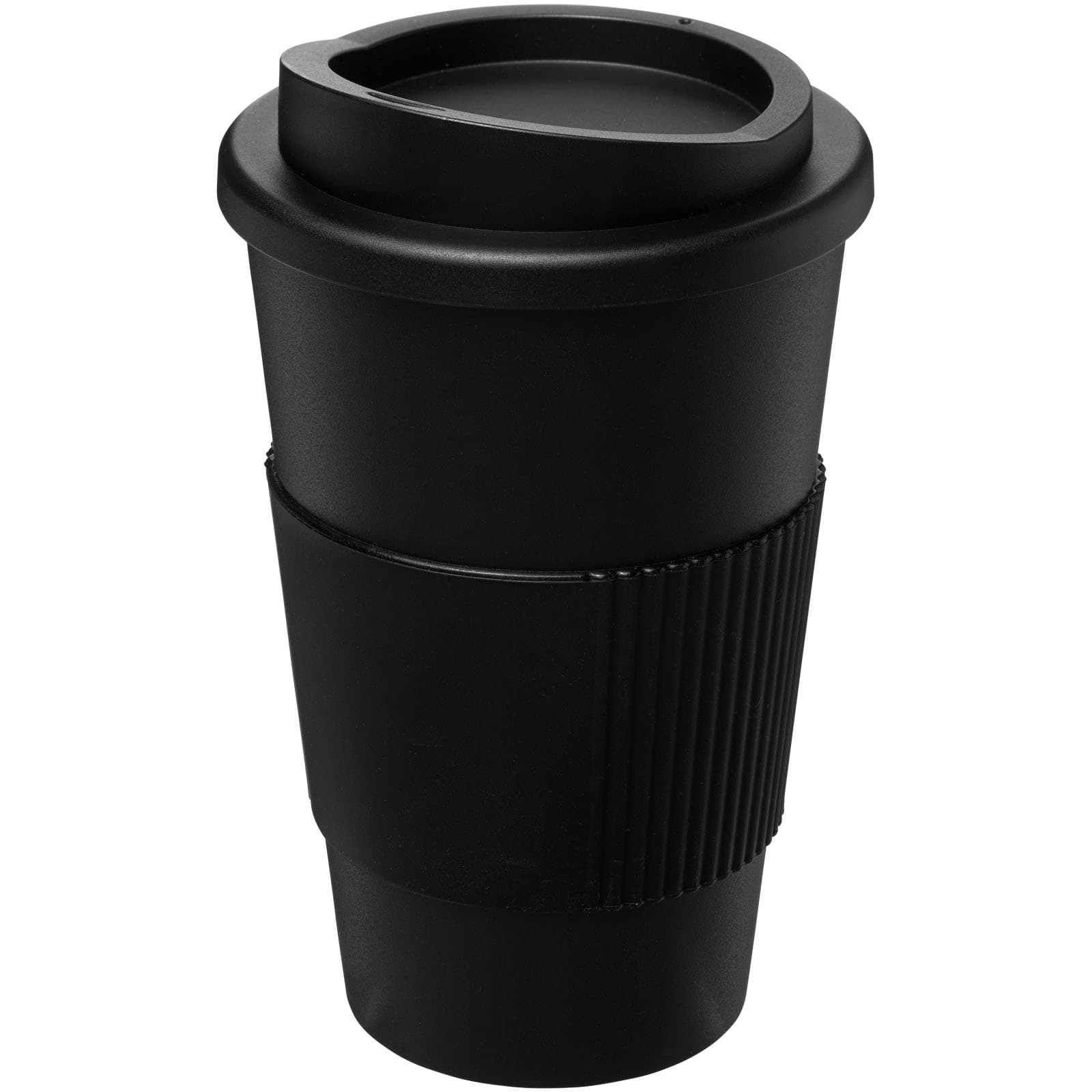 Americano® 350 ml isolert kopp med håndtak, Solid svart