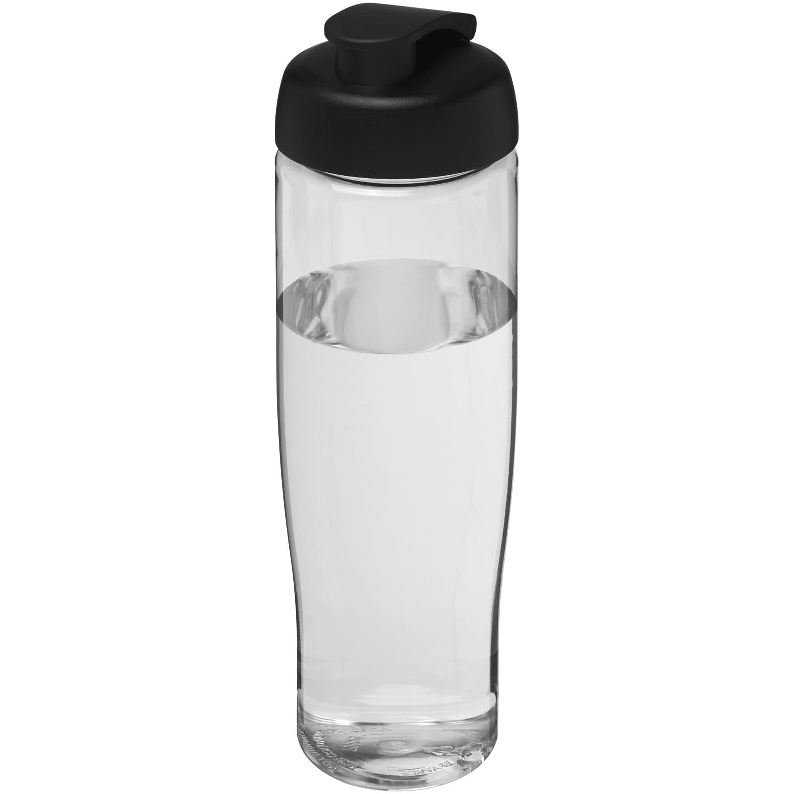 H2O Active® Tempo 700 ml sportsflaske med flipp lokk, Transparent