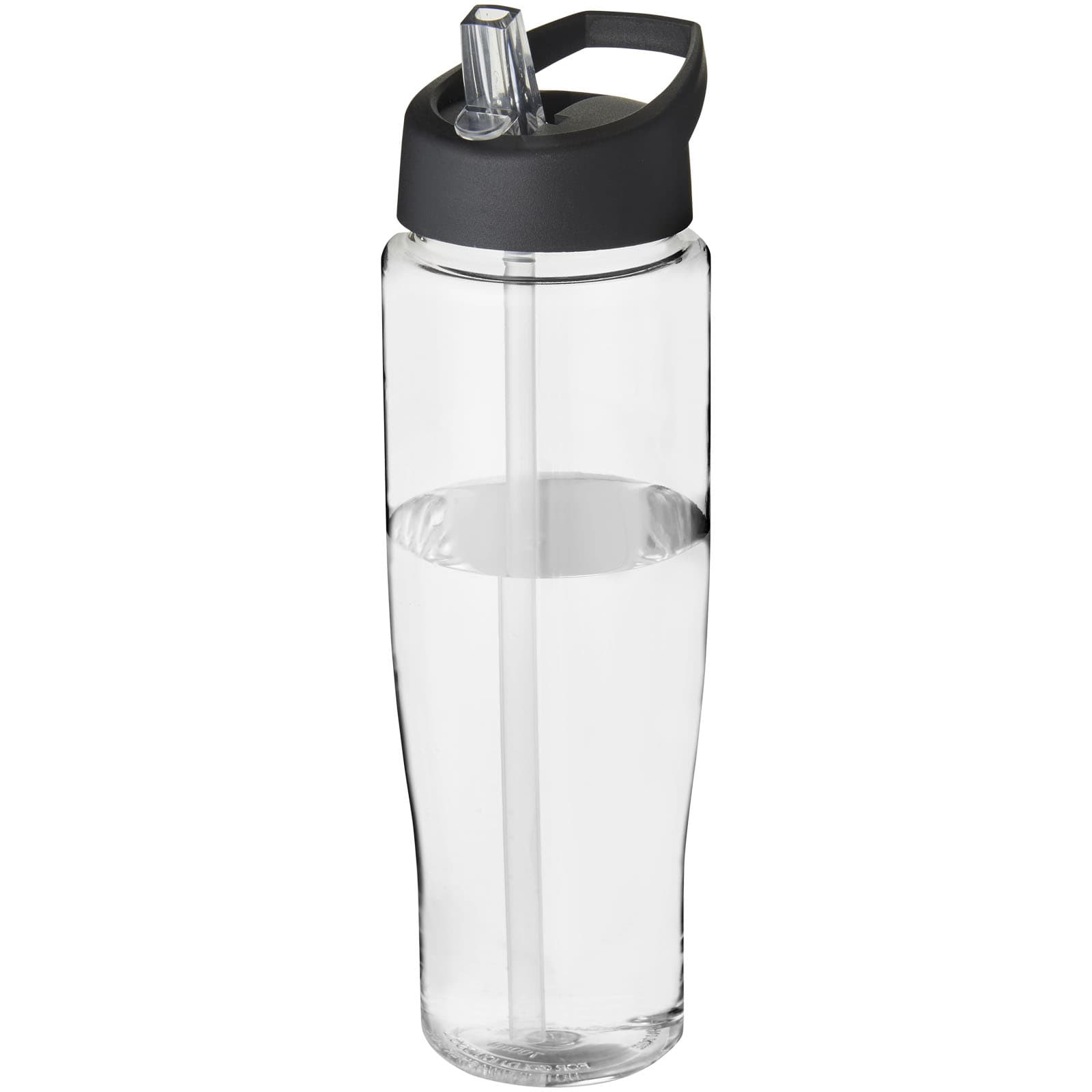 H2O Active® Tempo 700 ml sportsflaske med tut lokk, Transparent