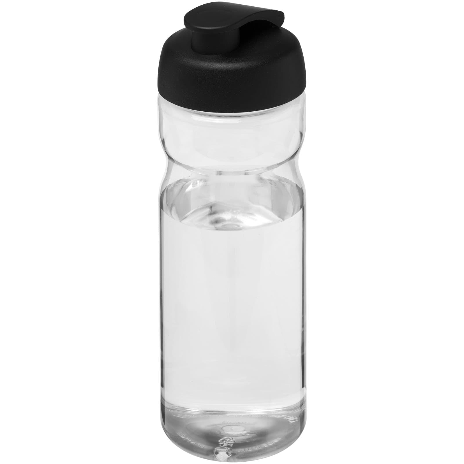 H2O Active® Base 650 ml sportsflaske med flipp lokk, Transparent