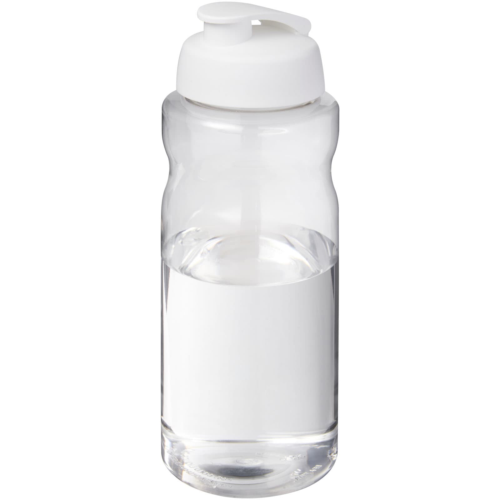 H2O Active® Big Base sportsflaske med flipp lokk, 1 liter, Hvit