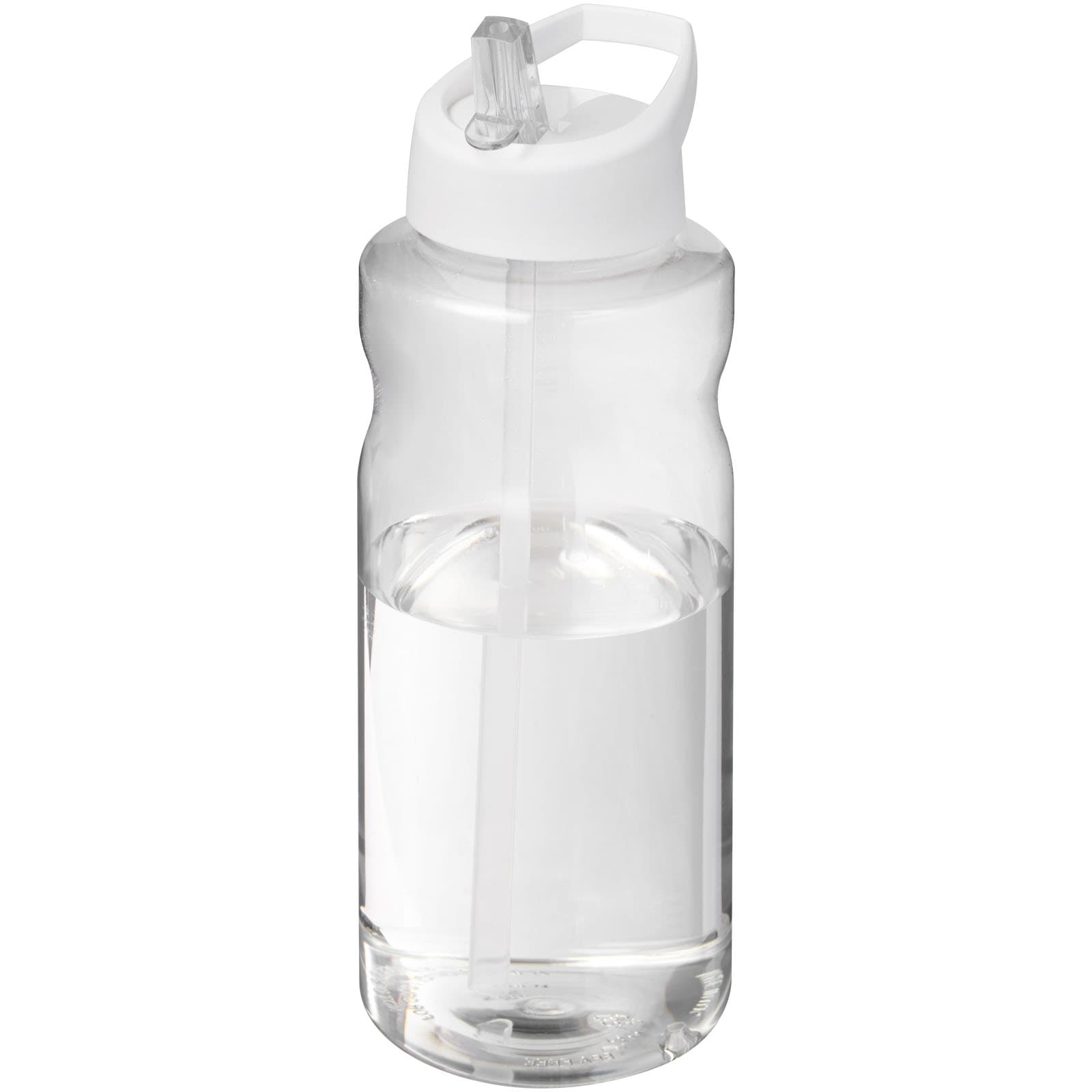 H2O Active® Big Base sportsflaske med tut lokk, 1 liter, Hvit