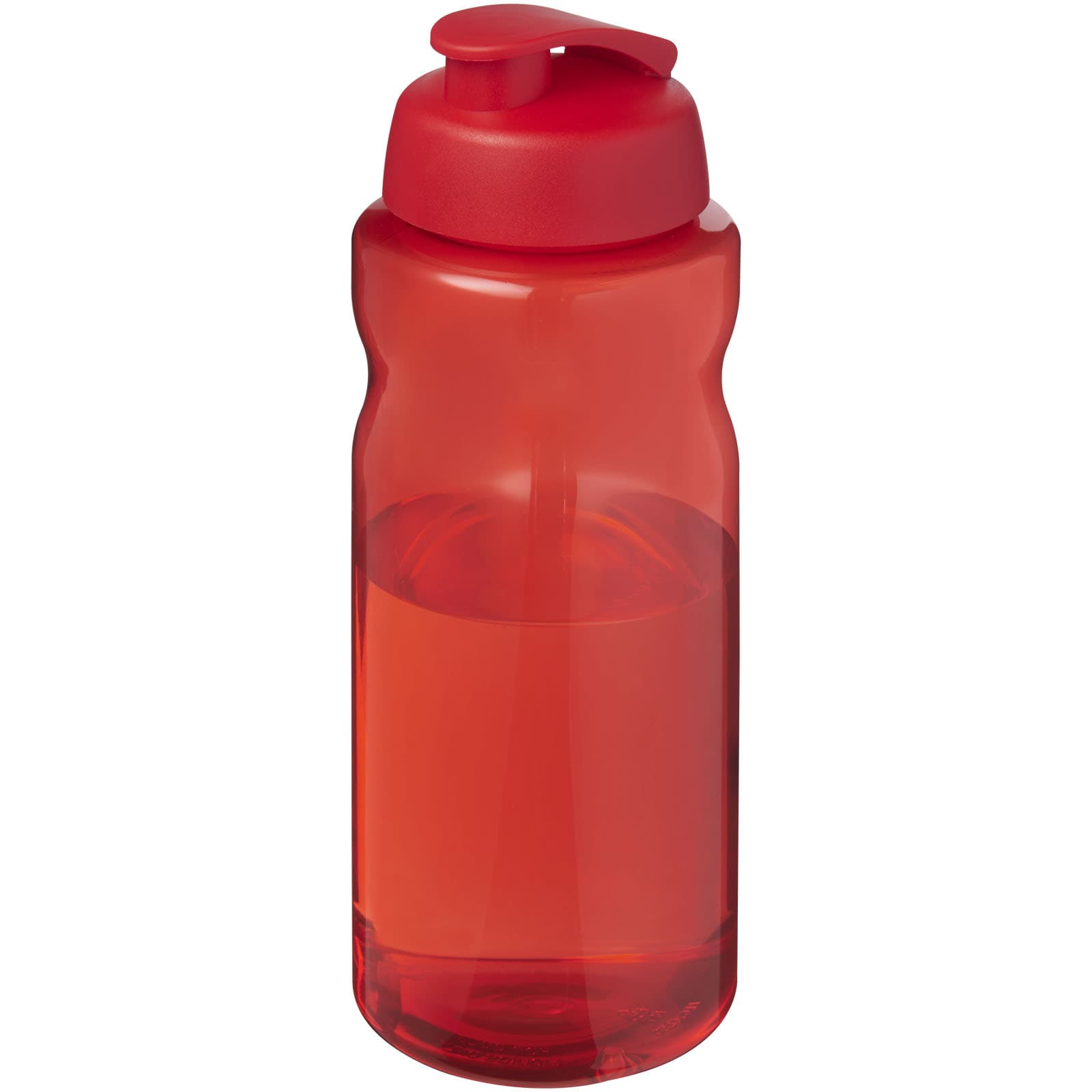 H2O Active® Eco Big Base sportsflaske med flipp lokk, 1 liter, Rød